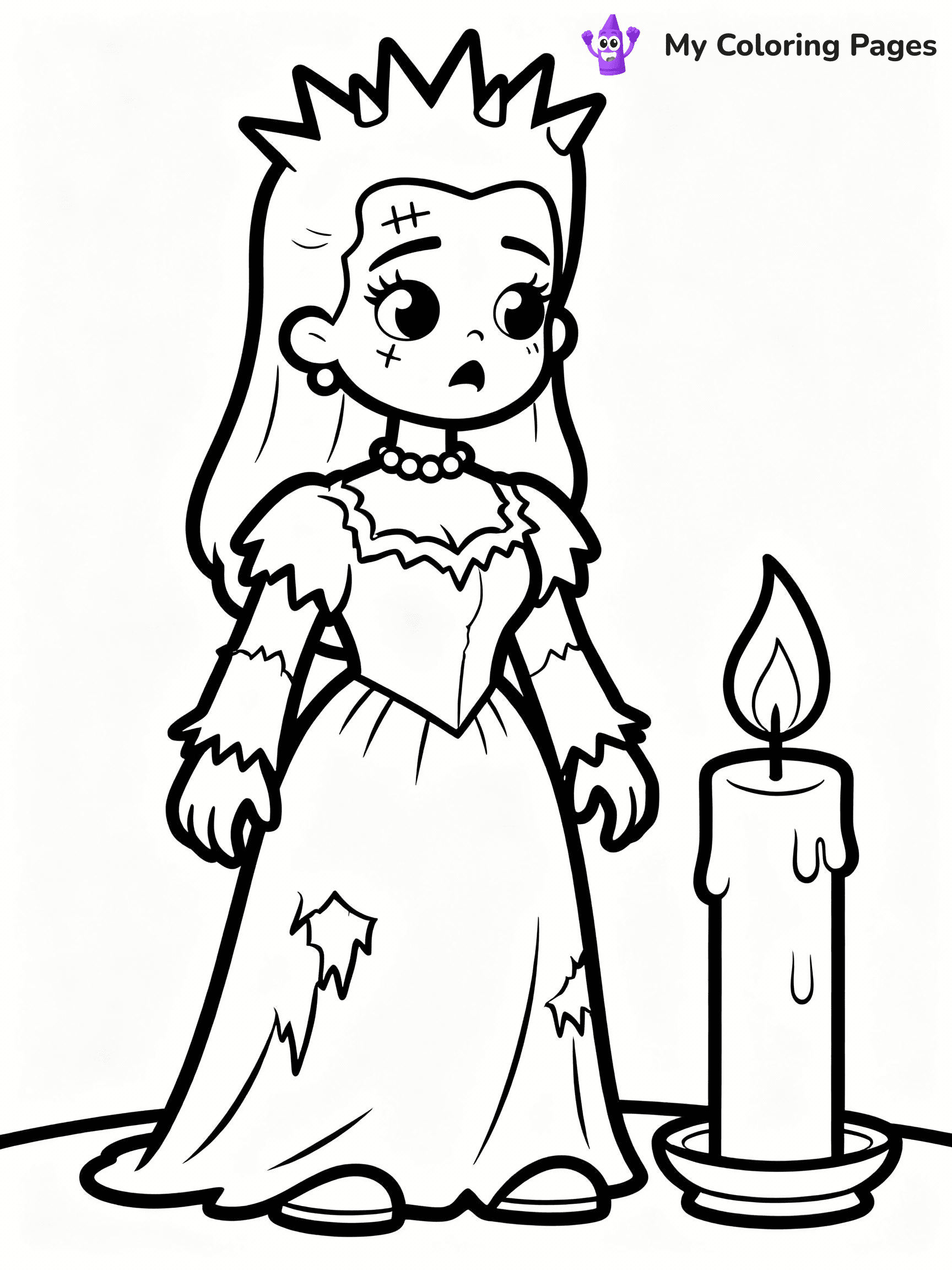 Frankenstein Coloring Pages - 13