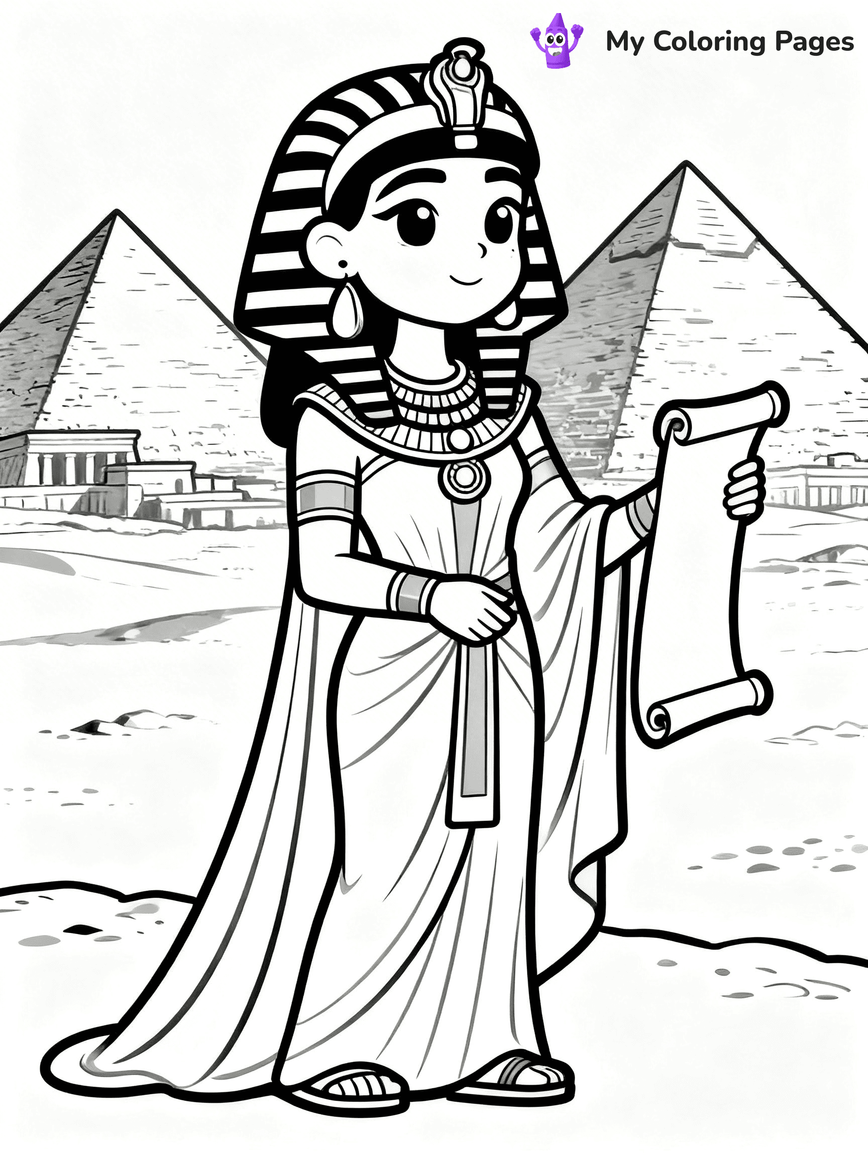 Ancient Egypt Coloring Pages - 24