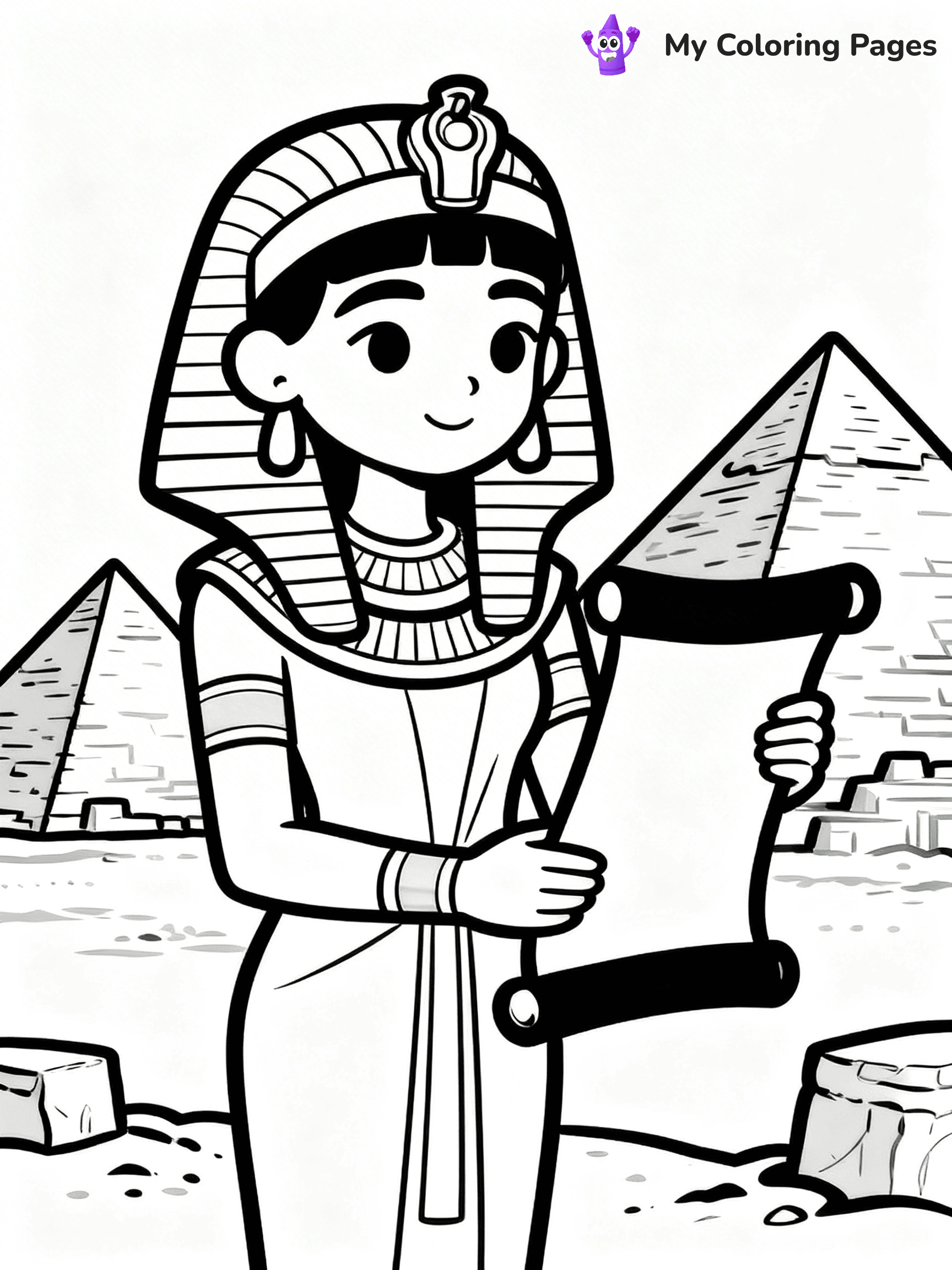 Ancient Egypt Coloring Pages - 23