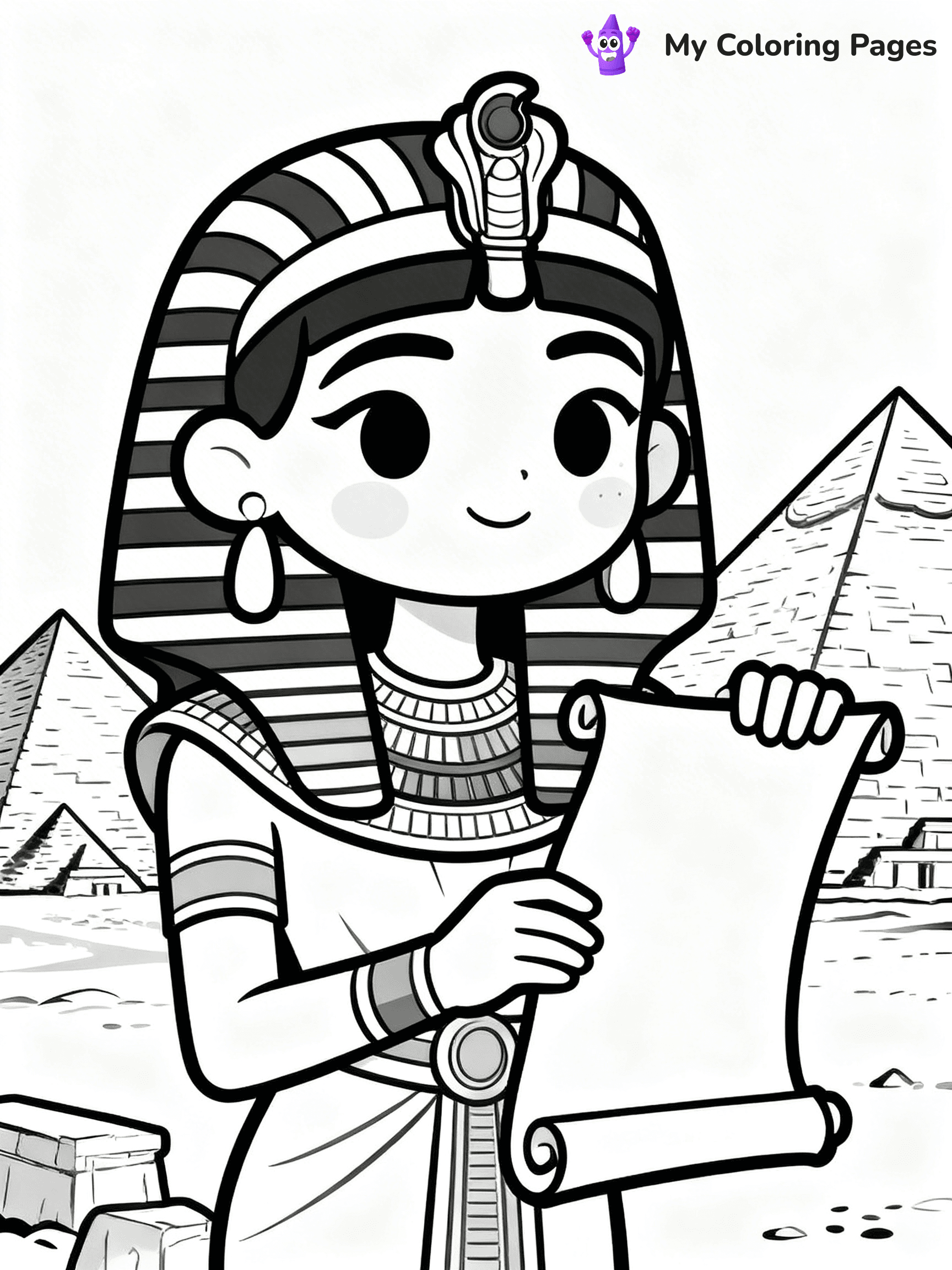 Ancient Egypt Coloring Pages - 22