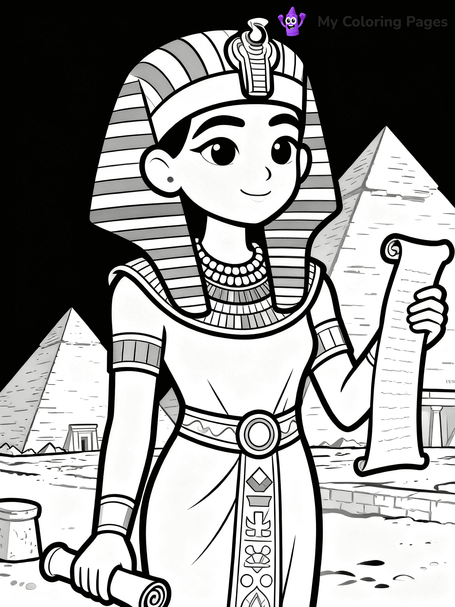 Ancient Egypt Coloring Pages - 21