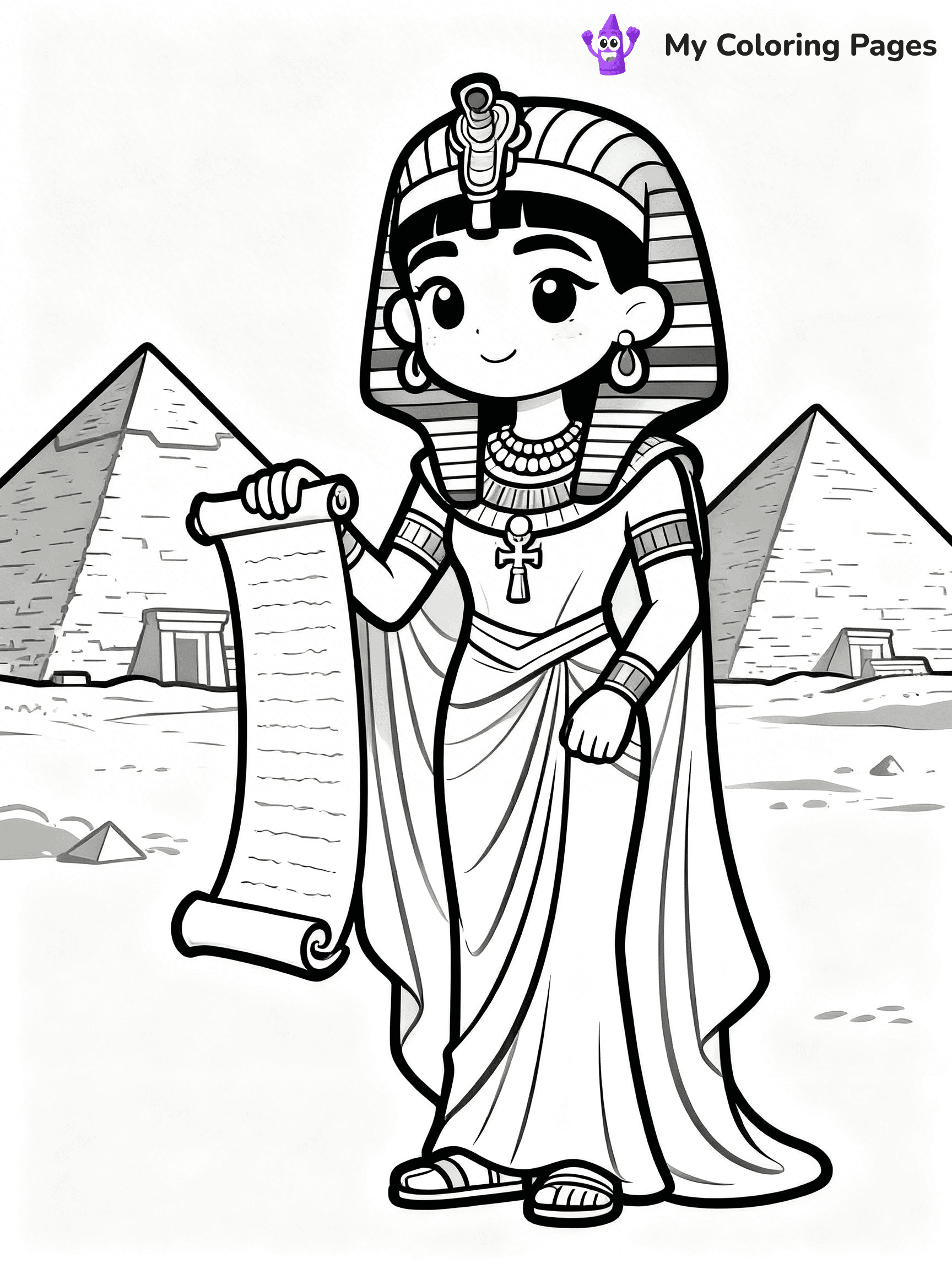 Ancient Egypt Coloring Pages - 20