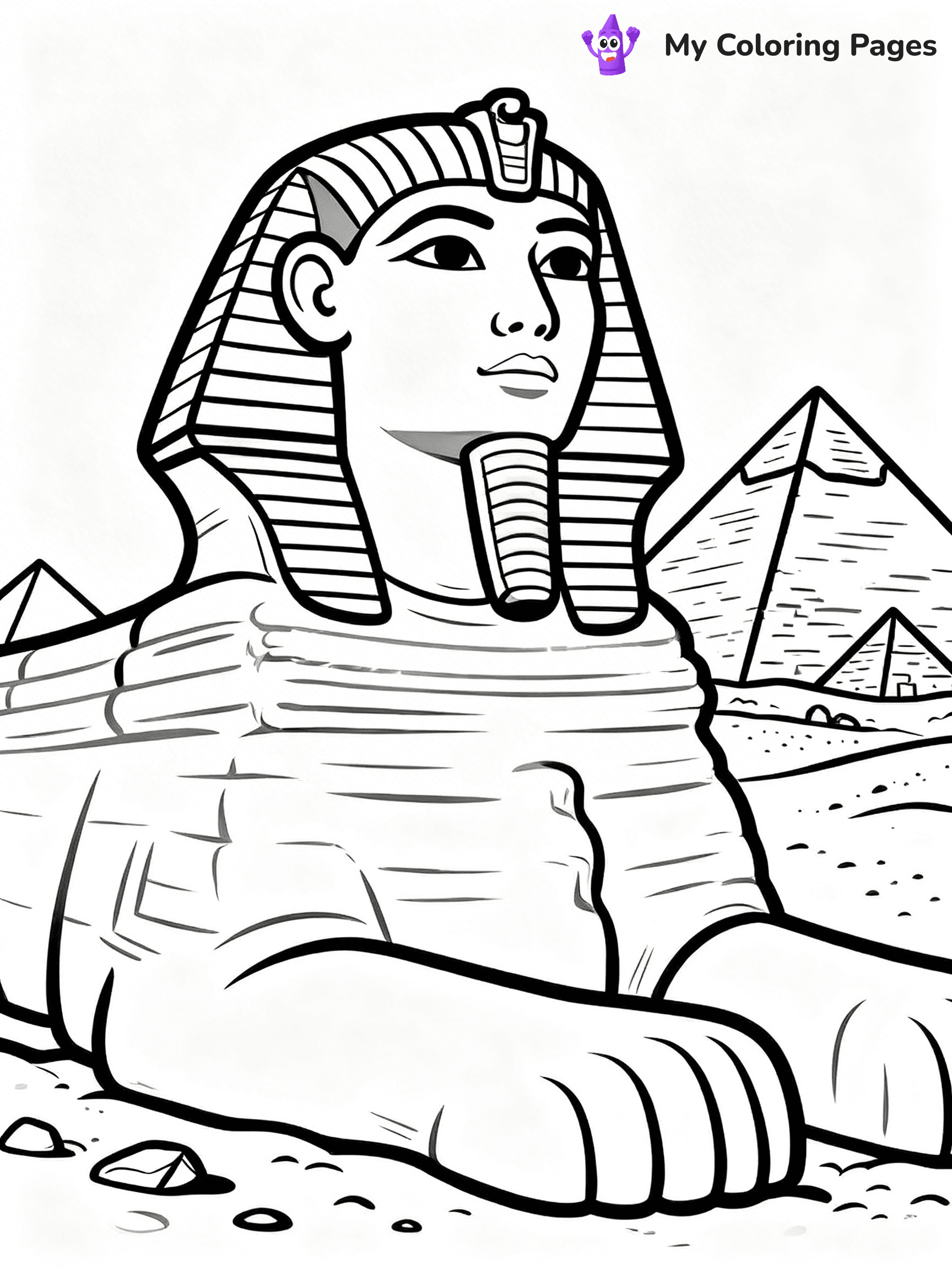 Ancient Egypt Coloring Pages - 18