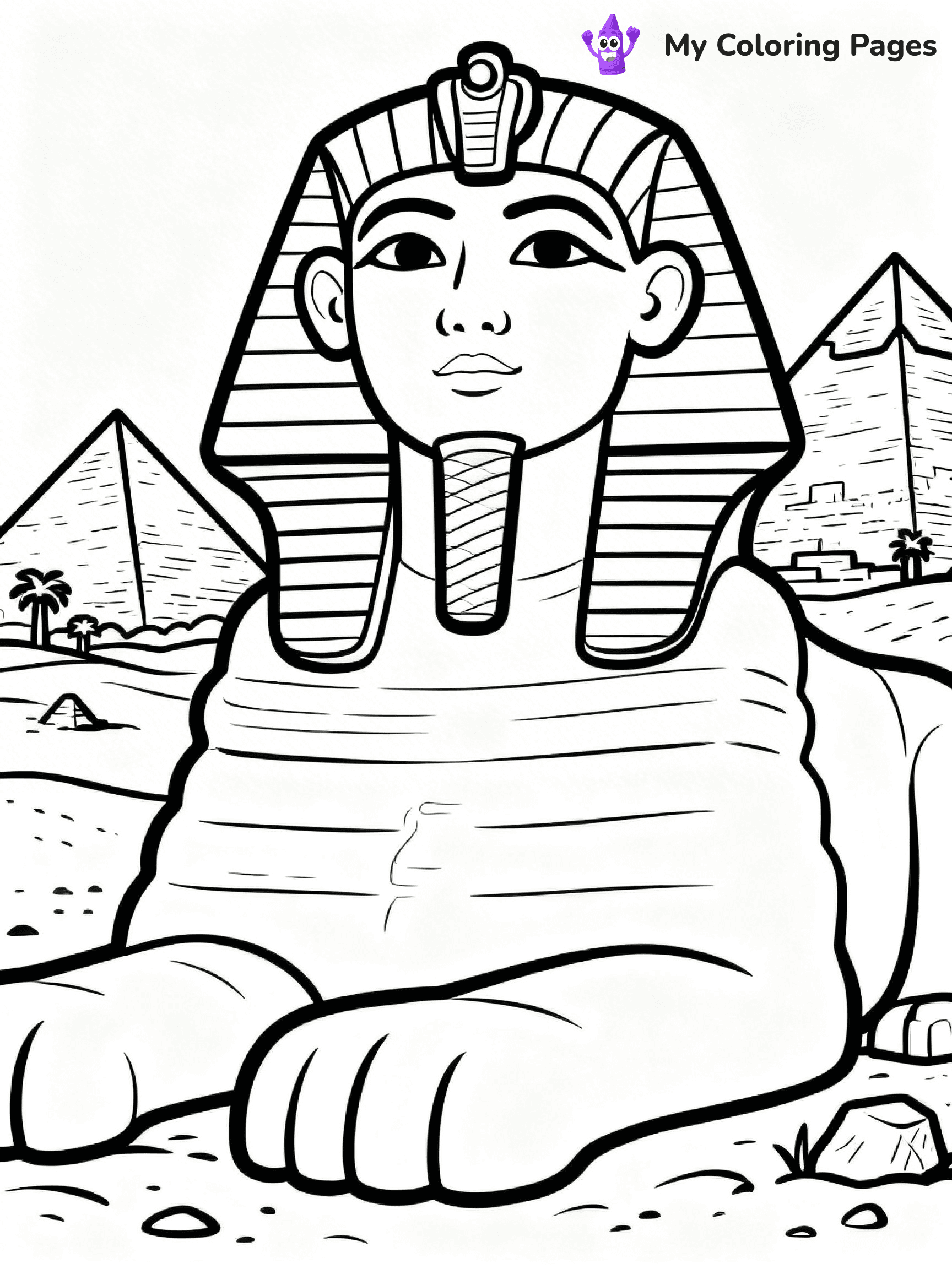 Ancient Egypt Coloring Pages - 16