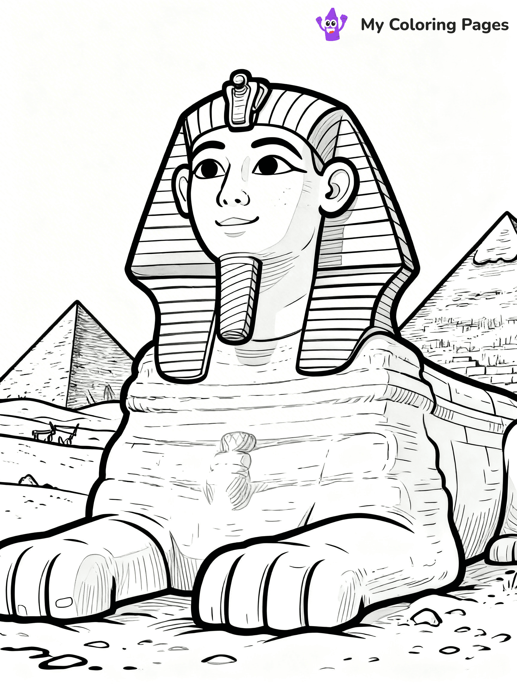 Ancient Egypt Coloring Pages - 12
