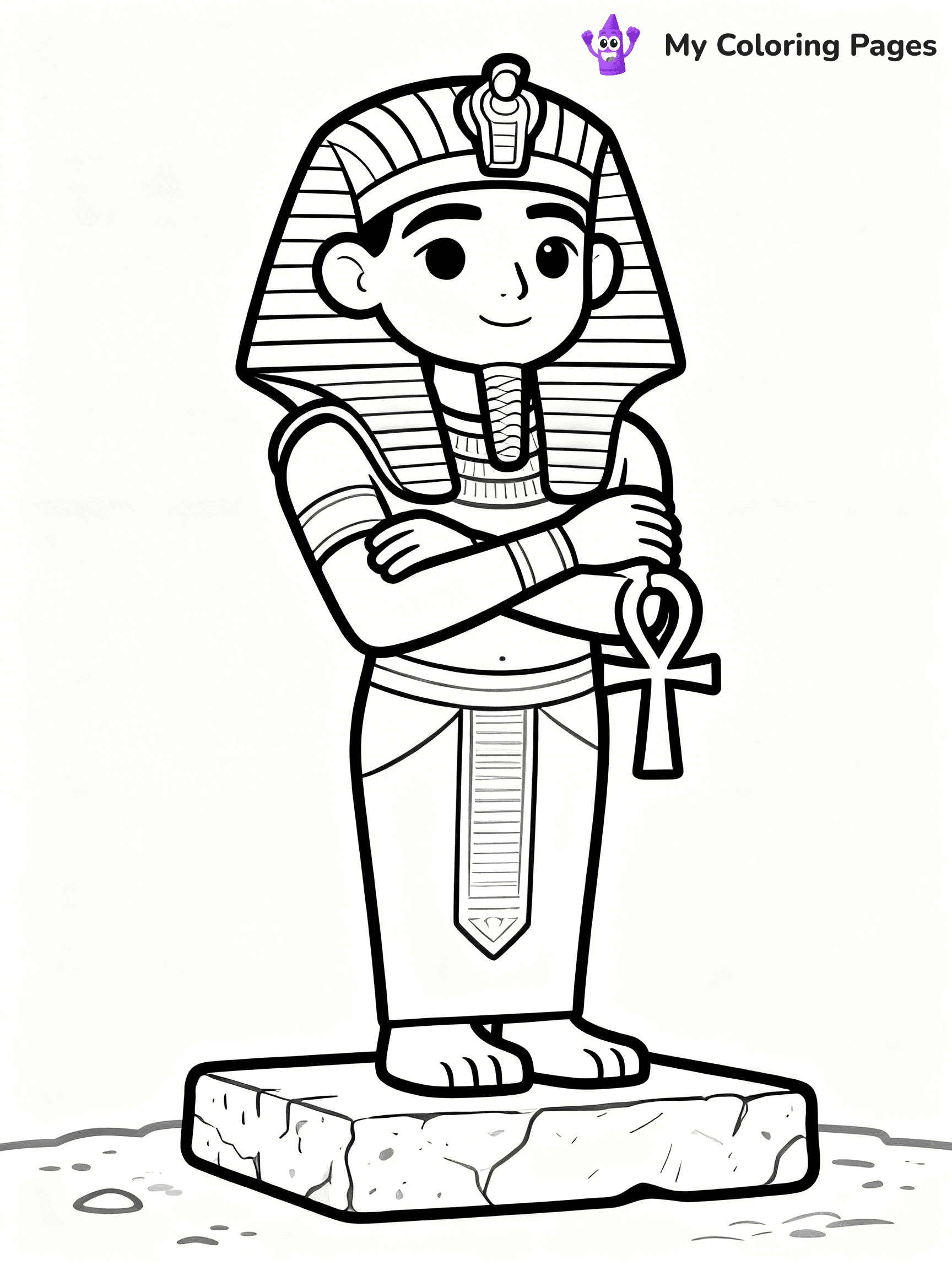 Ancient Egypt Coloring Pages - 10