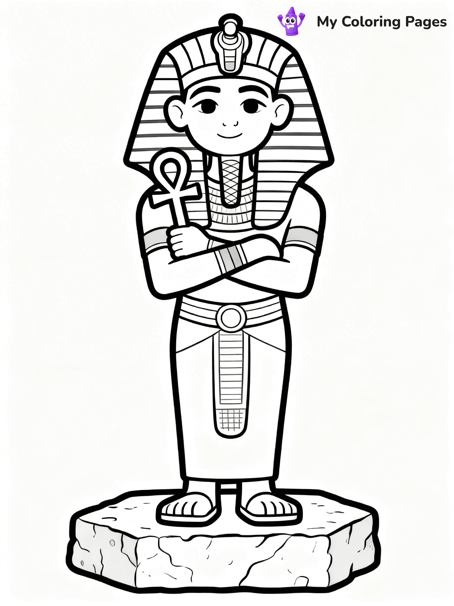 Ancient Egypt Coloring Pages - 9