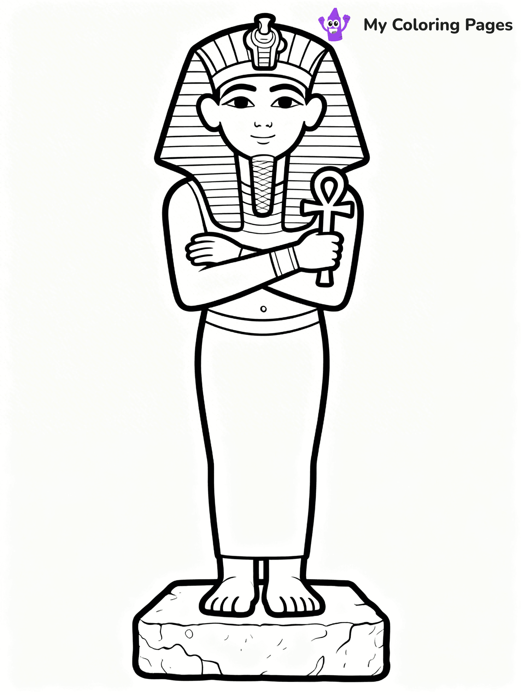 Ancient Egypt Coloring Pages - 7