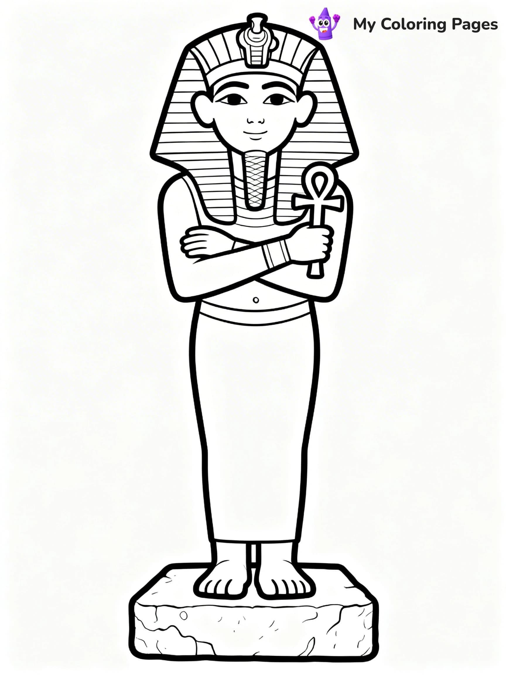 Ancient Egypt Coloring Pages - 7