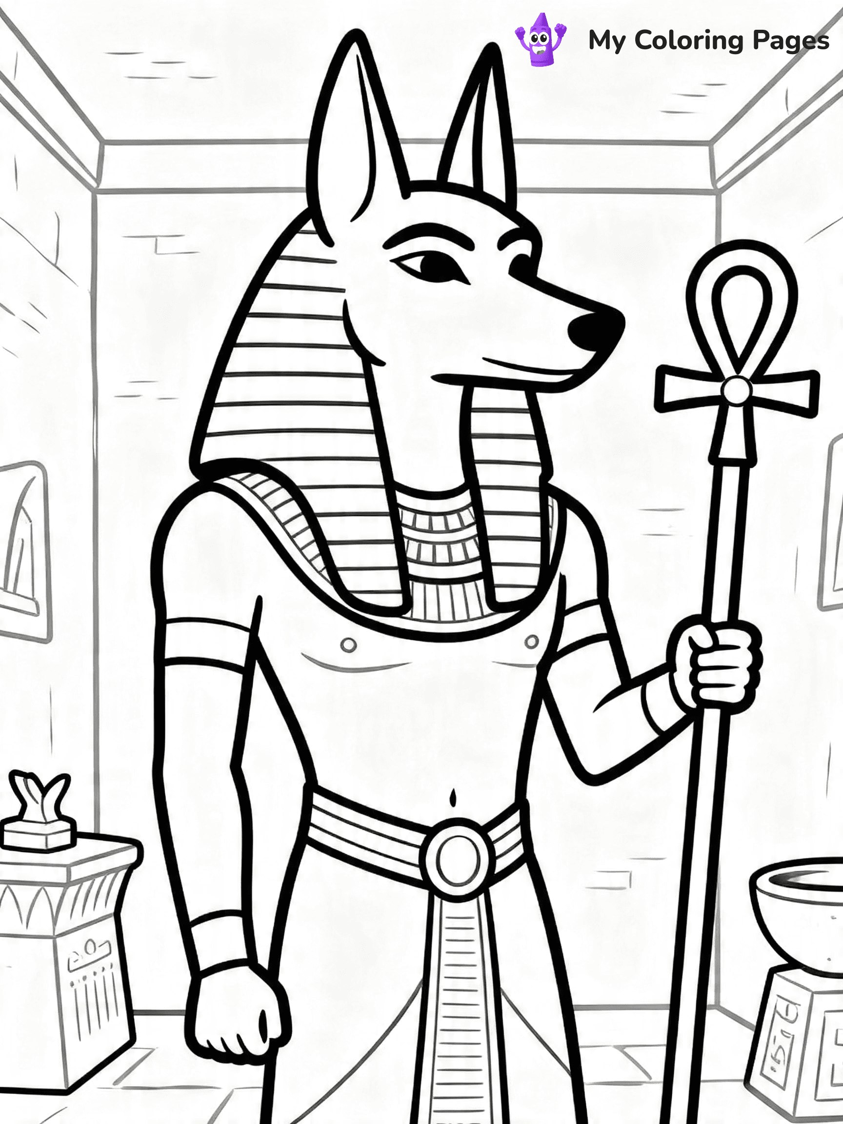 Ancient Egypt Coloring Pages - 3