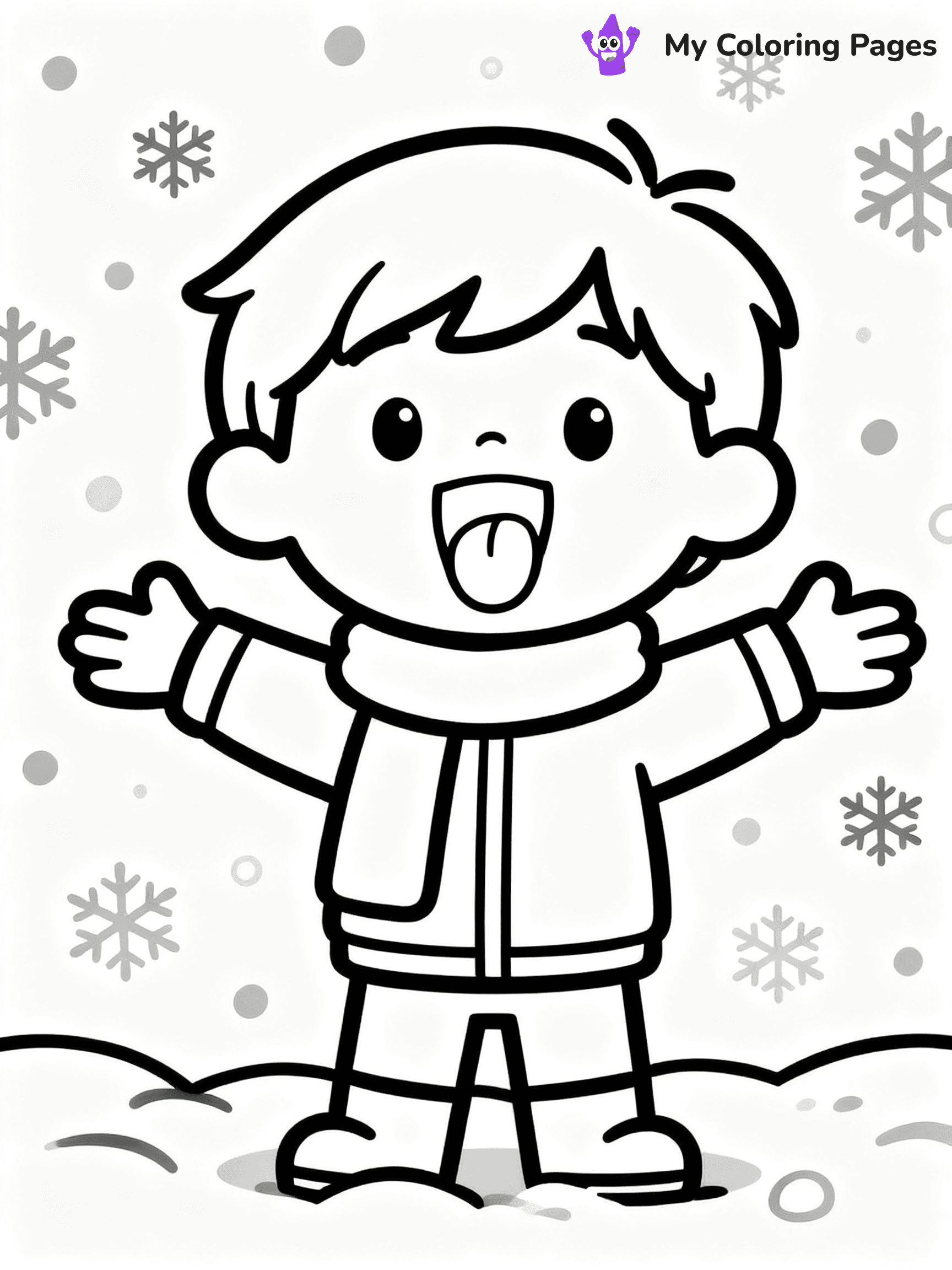 Winter Wonderland Coloring Pages - 14