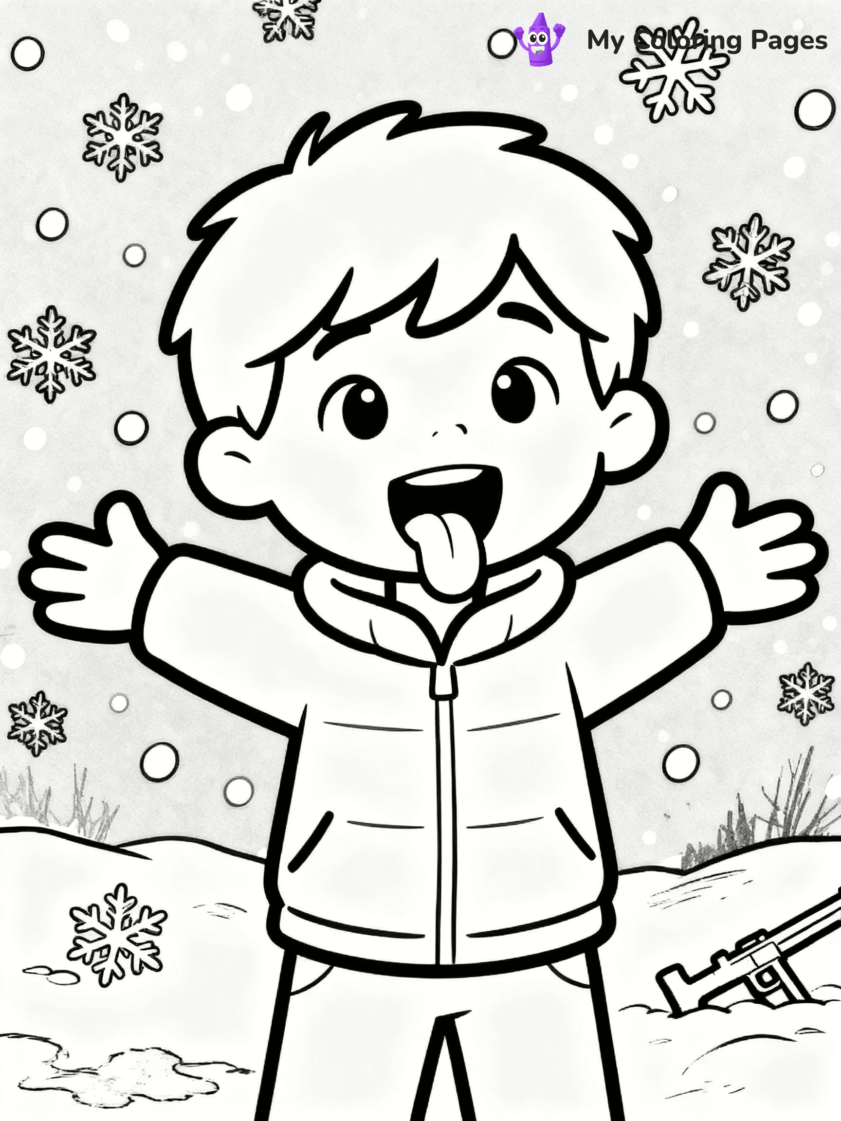 Winter Wonderland Coloring Pages - 10