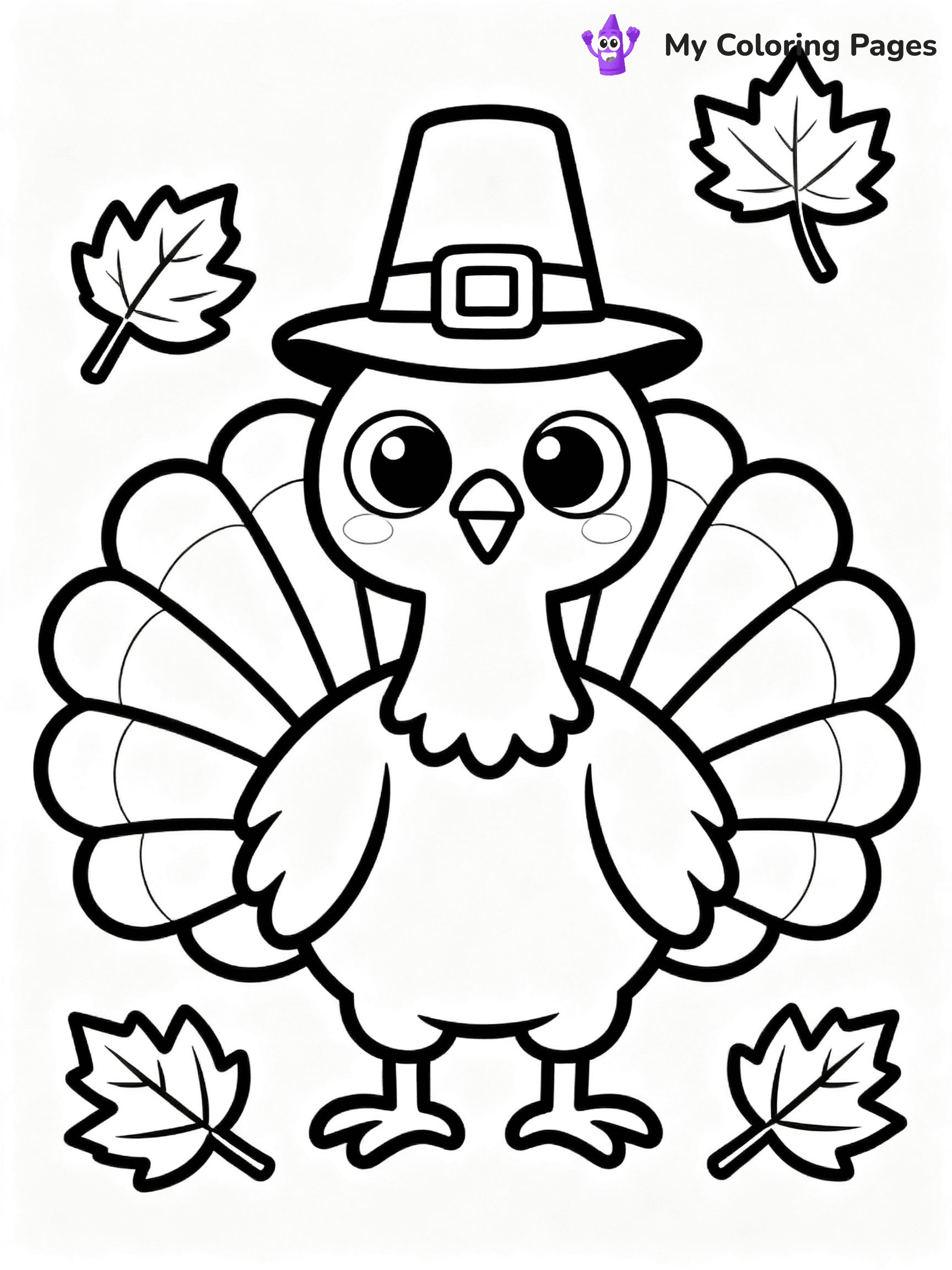 Turkey Coloring Pages Pdf - 55