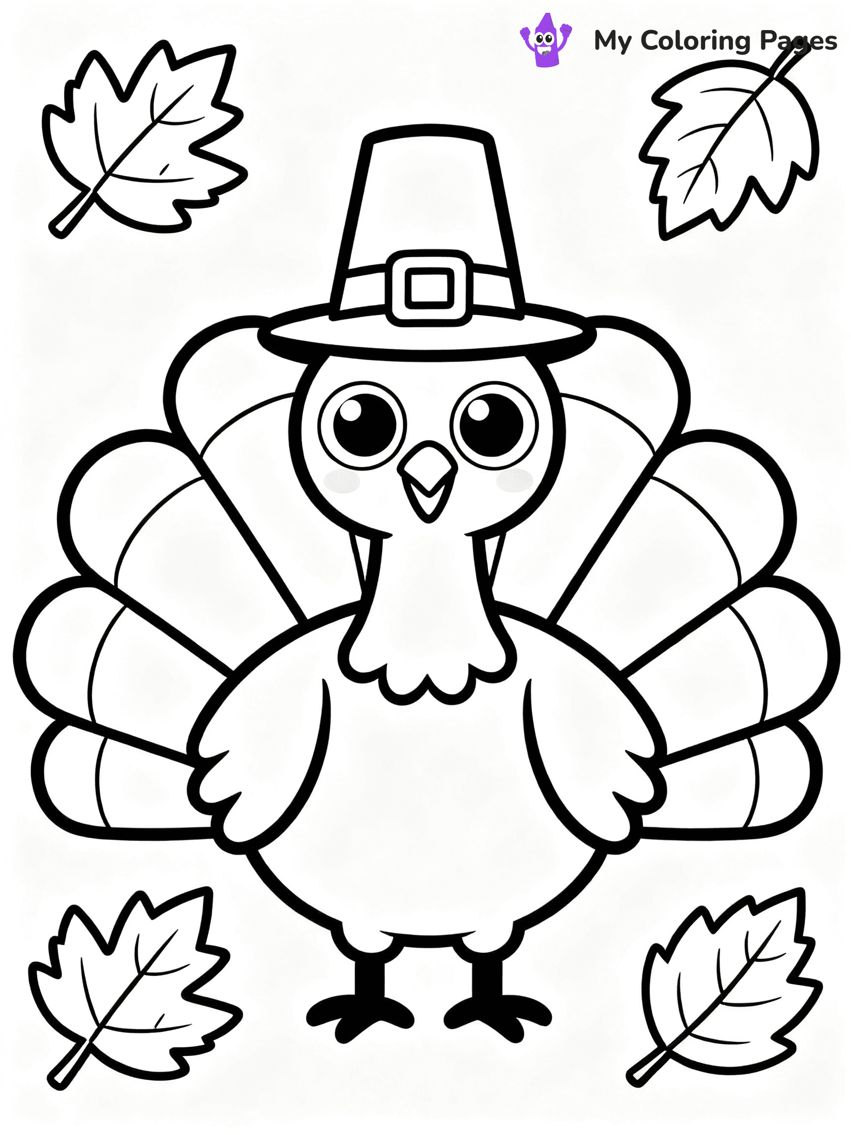 Turkey Coloring Pages Pdf - 53