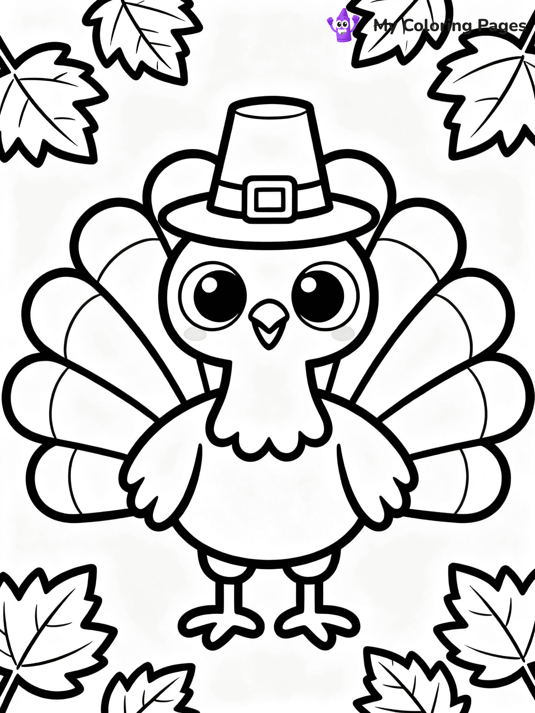 Turkey Coloring Pages Pdf - 52