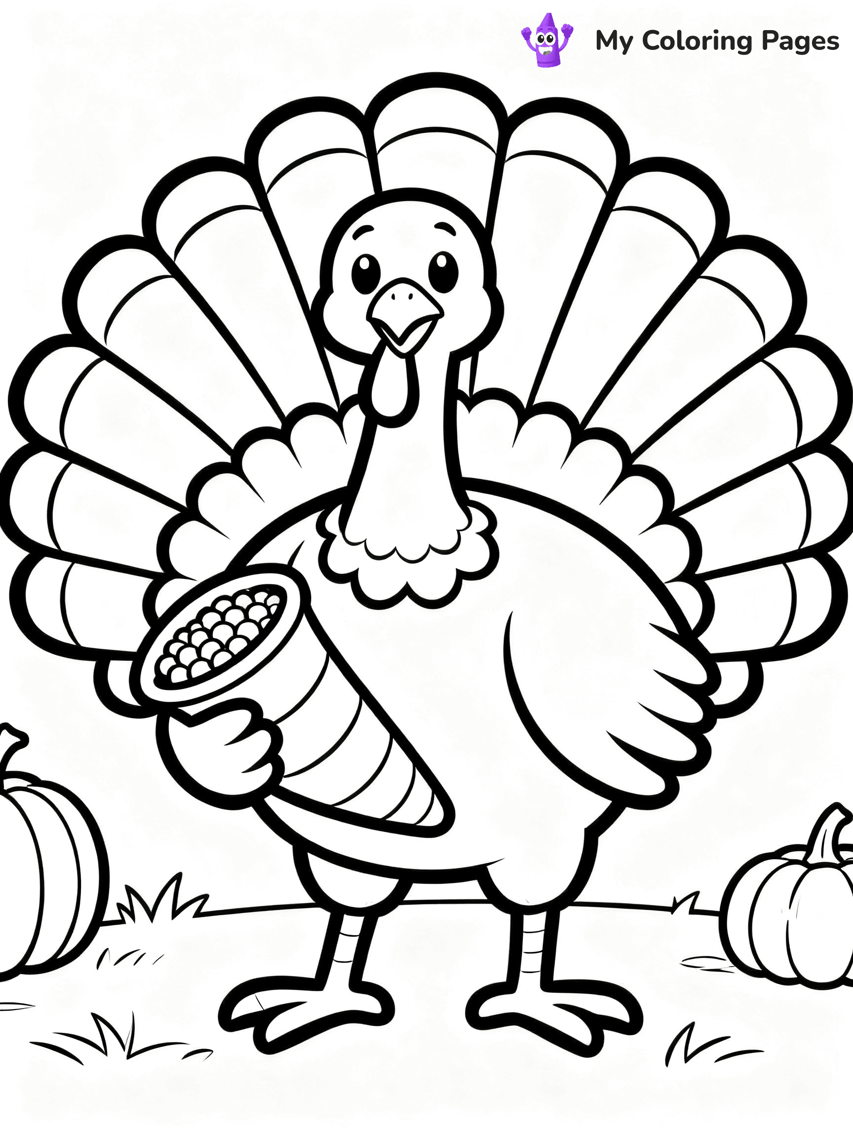 Turkey Coloring Pages Pdf - 41