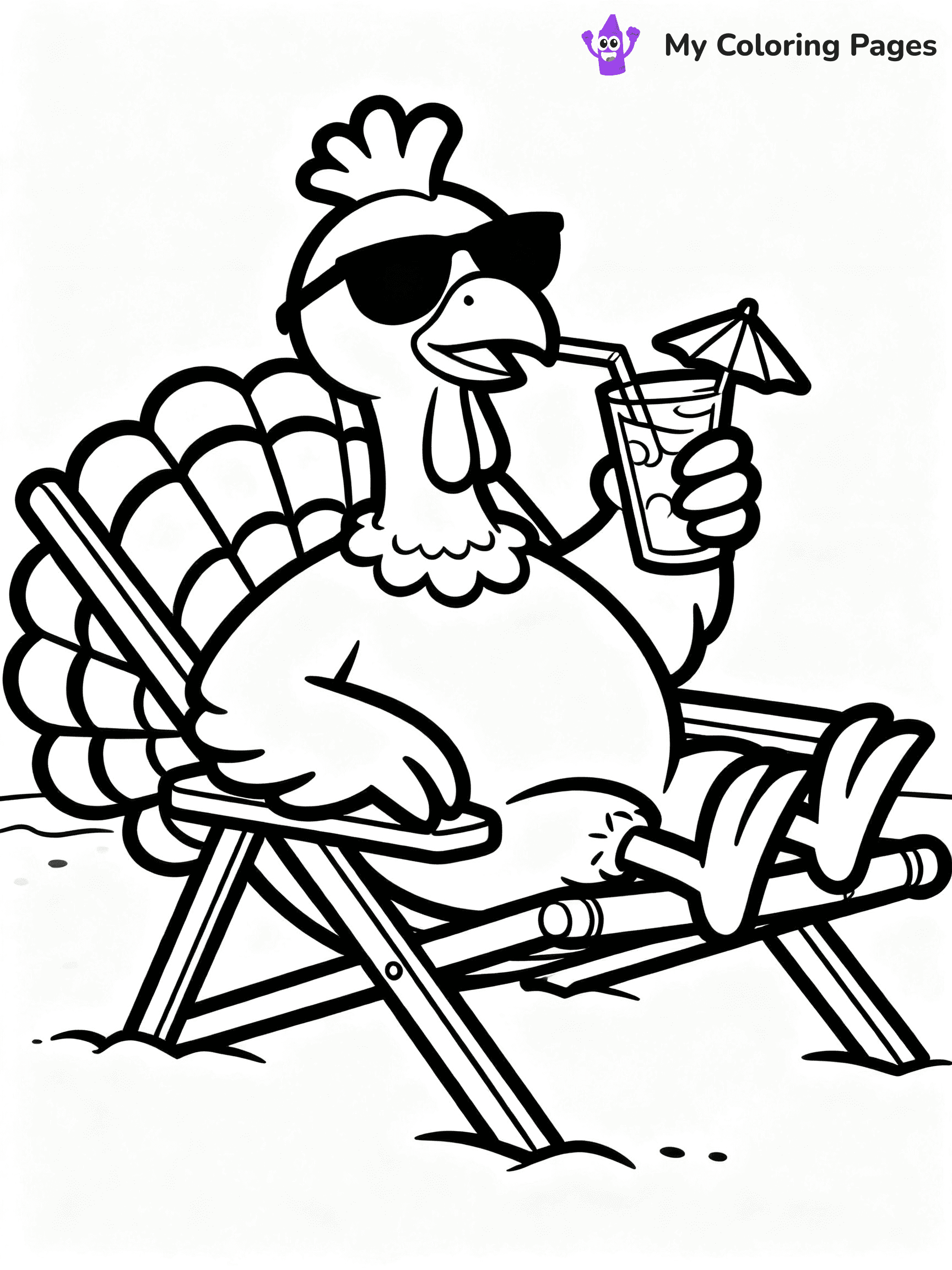 Turkey Coloring Pages Pdf - 22