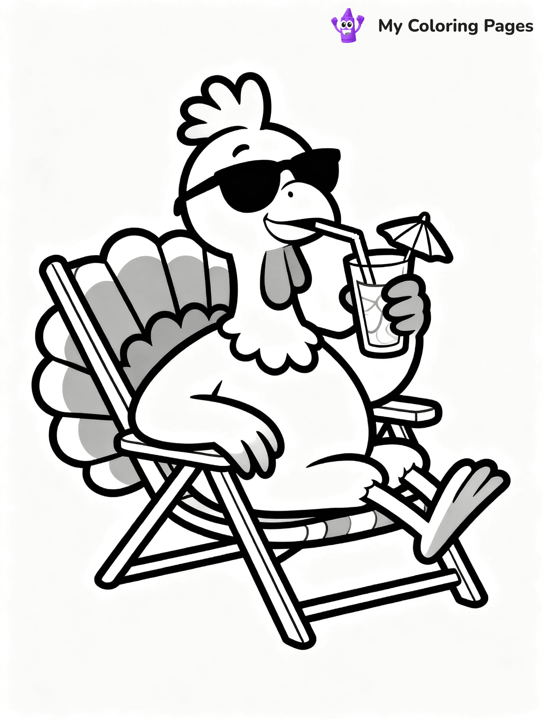 Turkey Coloring Pages Pdf - 21