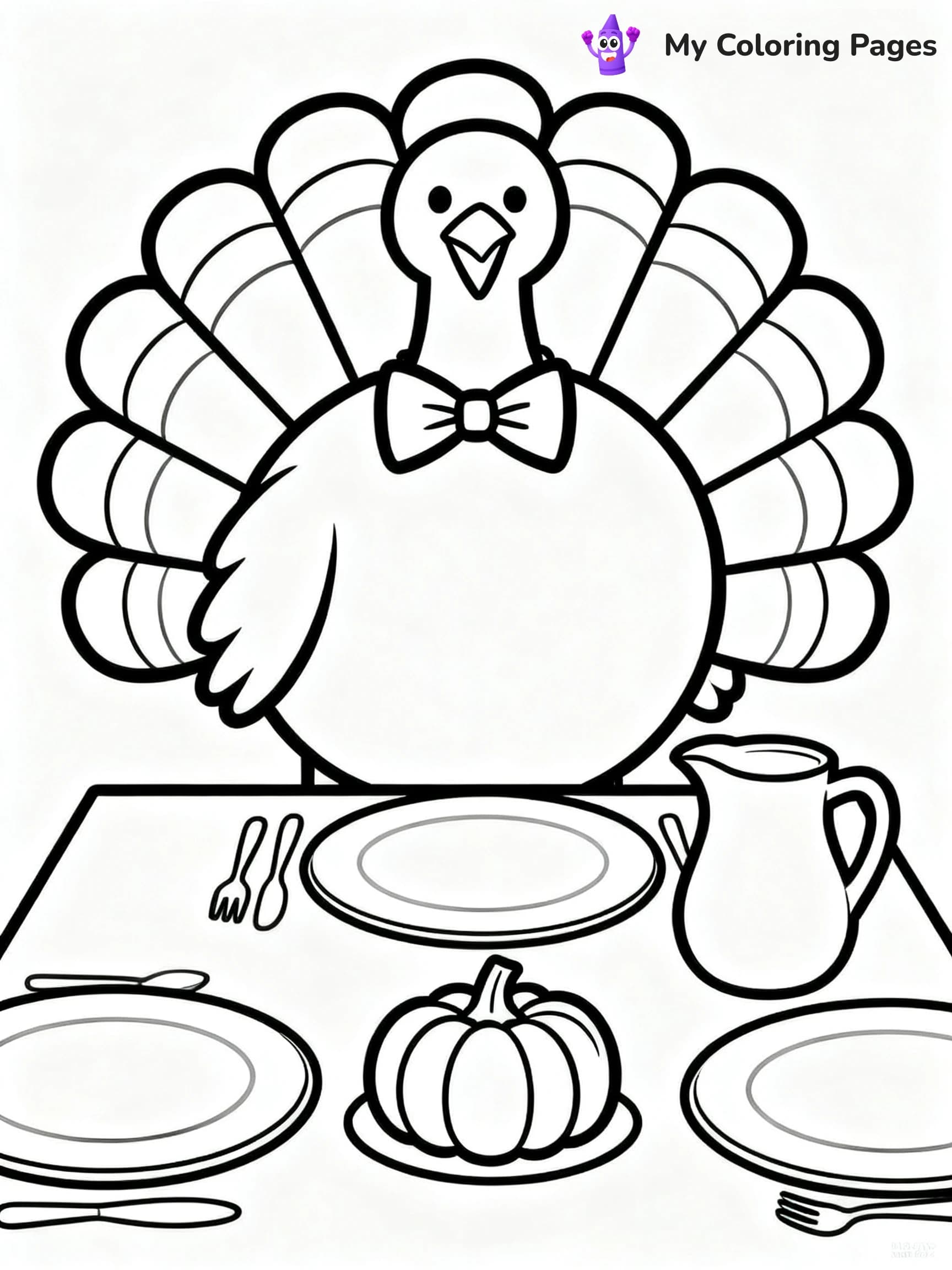 Turkey Coloring Pages Pdf - 15