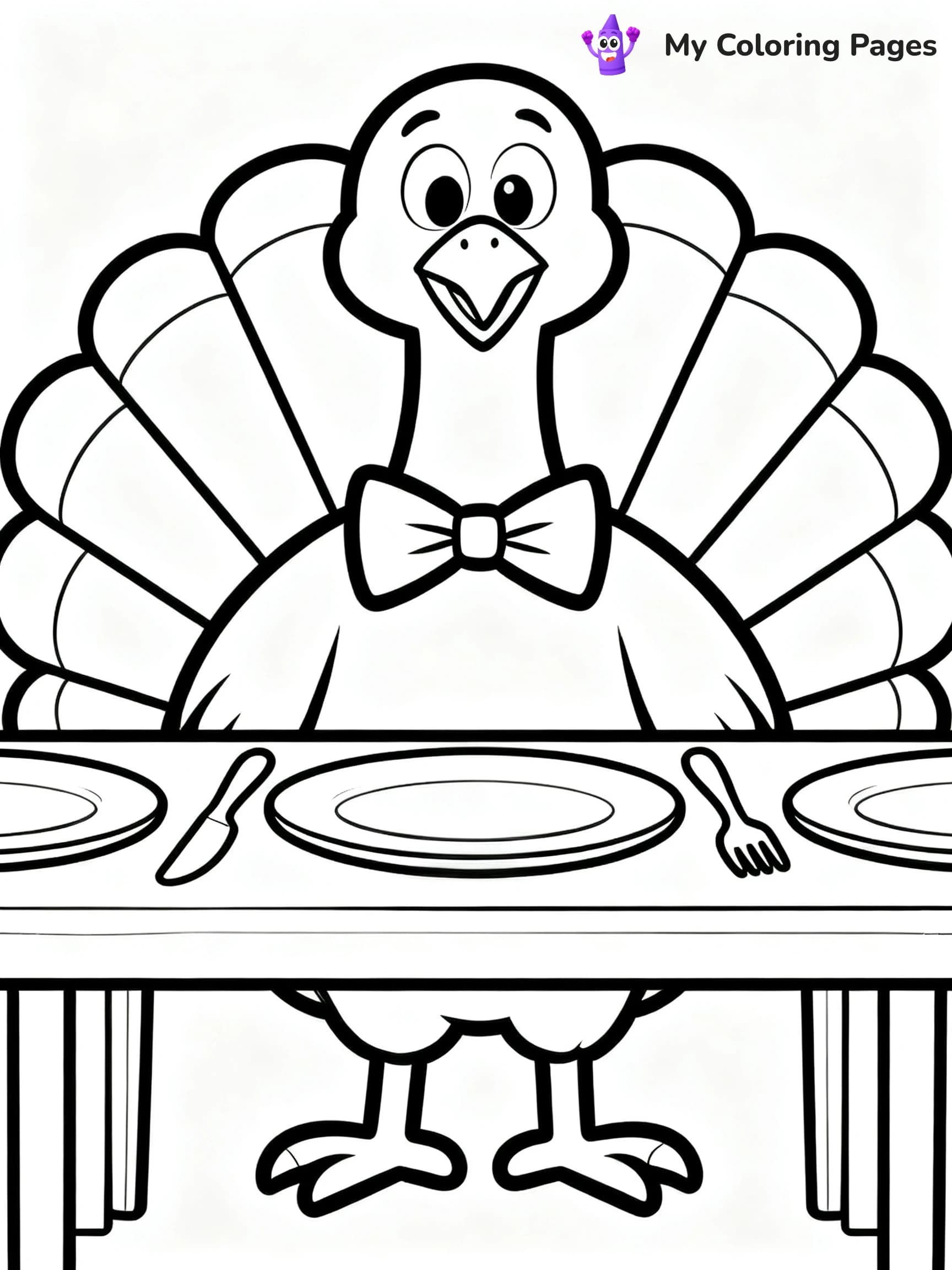 Turkey Coloring Pages Pdf - 13