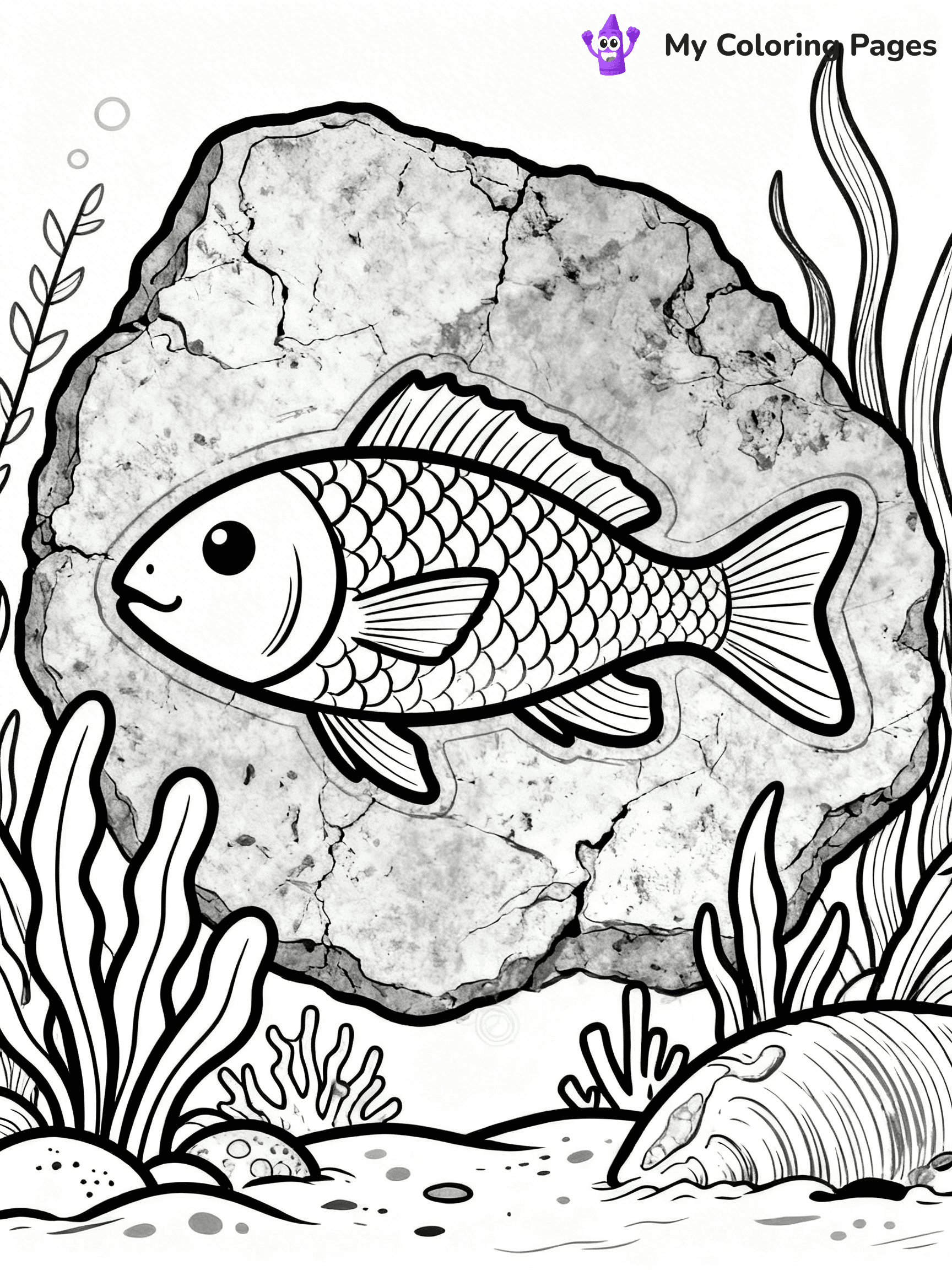Fossil Coloring Pages - 91