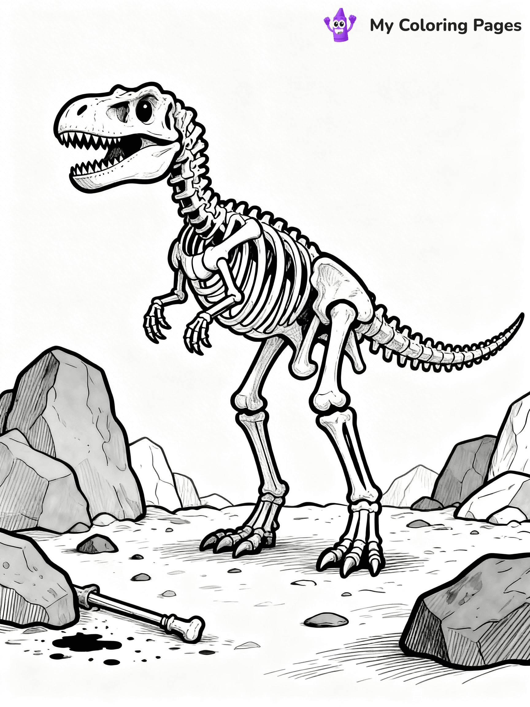 Fossil Coloring Pages - 70