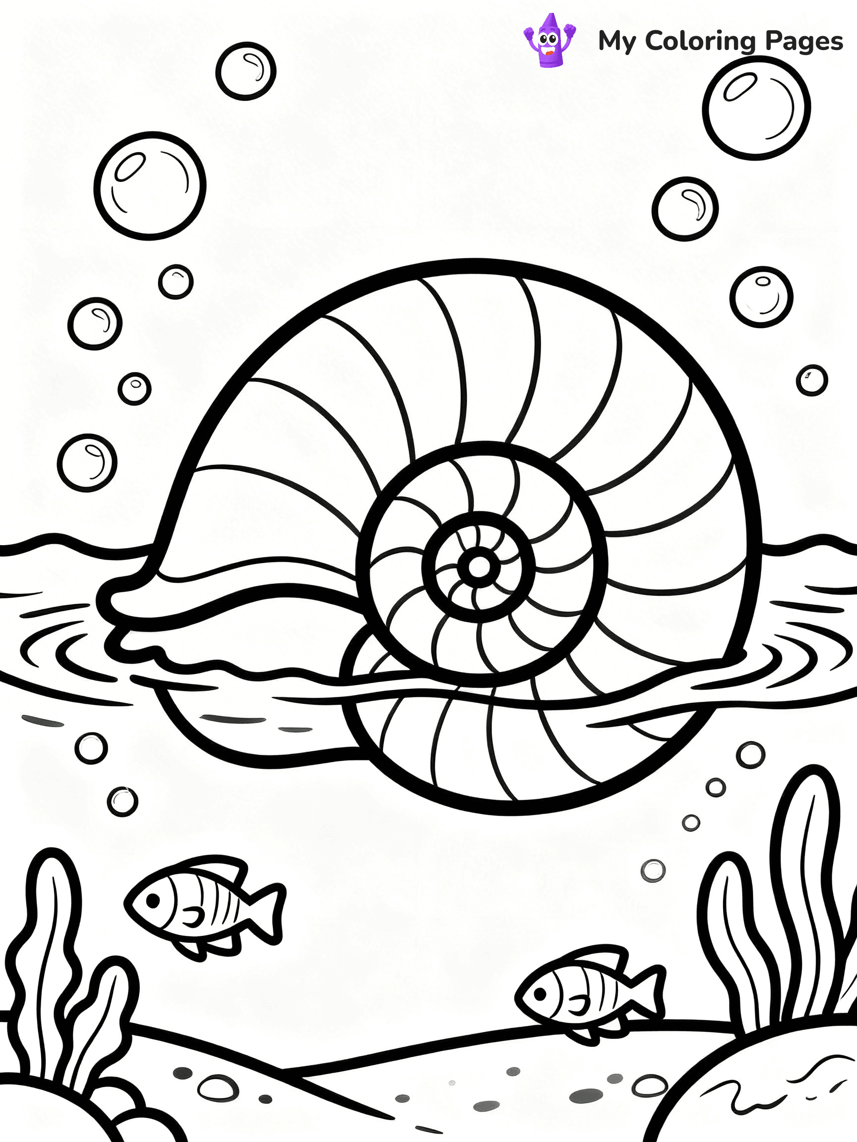 Fossil Coloring Pages - 46