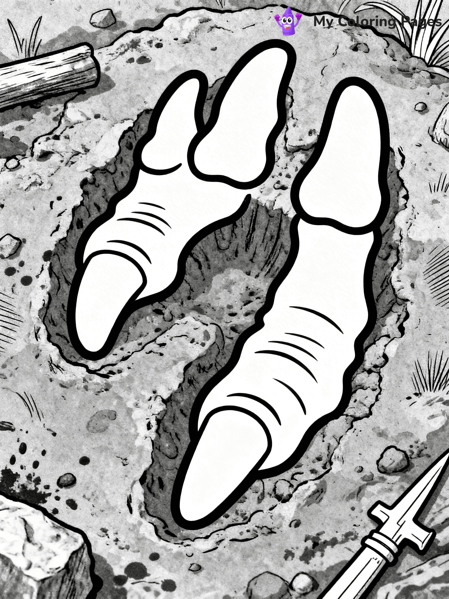 Fossil Coloring Pages - 34