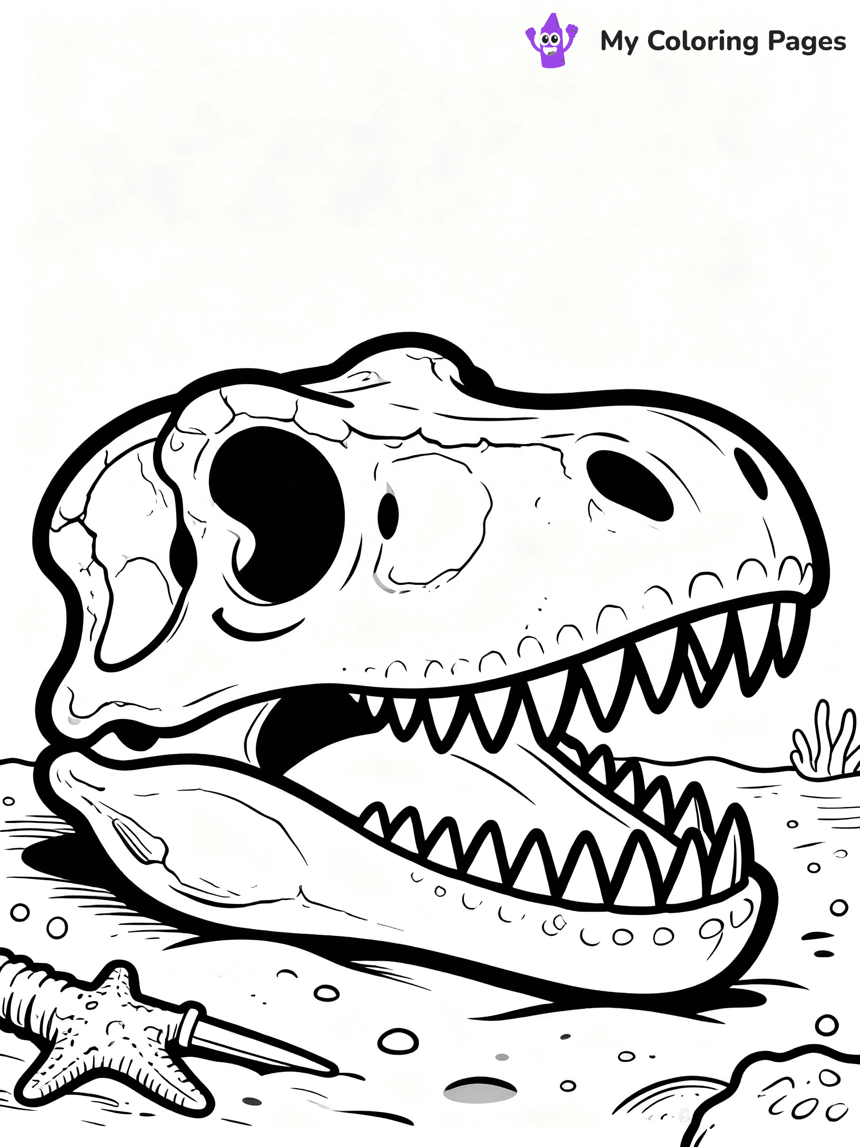 Fossil Coloring Pages - 28