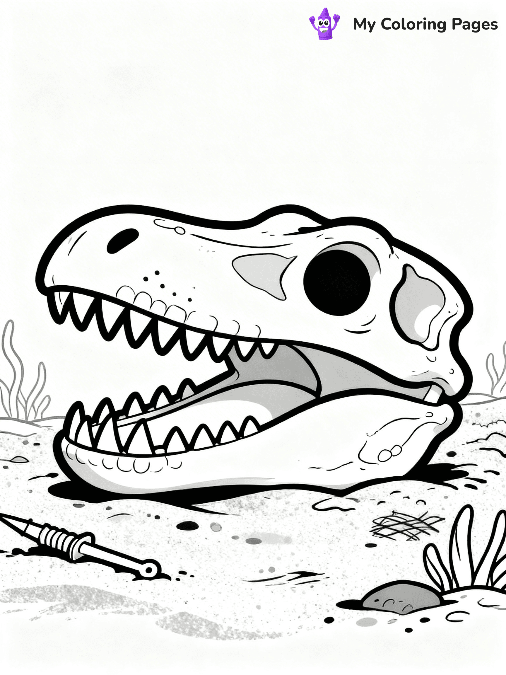 Fossil Coloring Pages - 27
