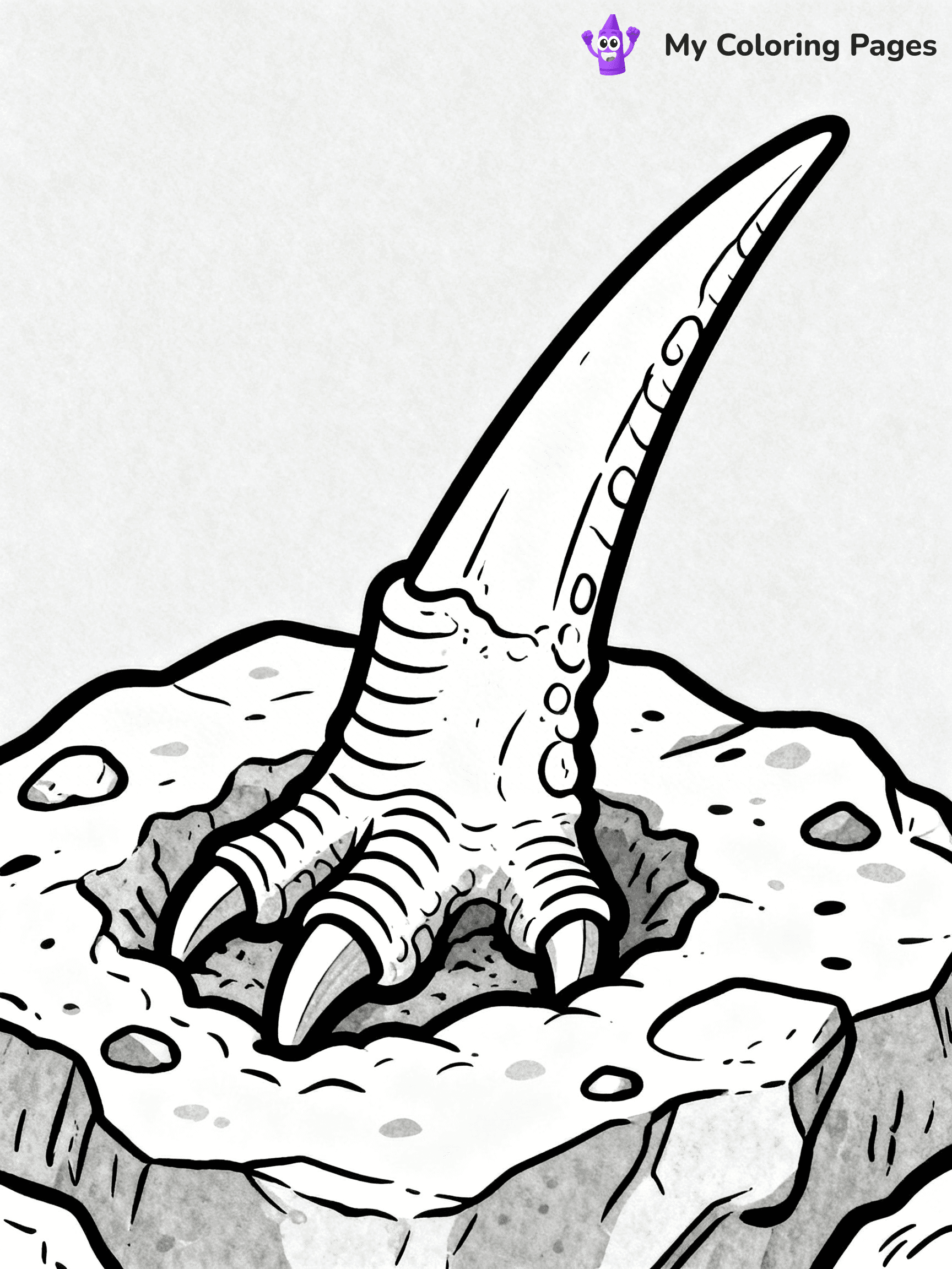 Fossil Coloring Pages - 20