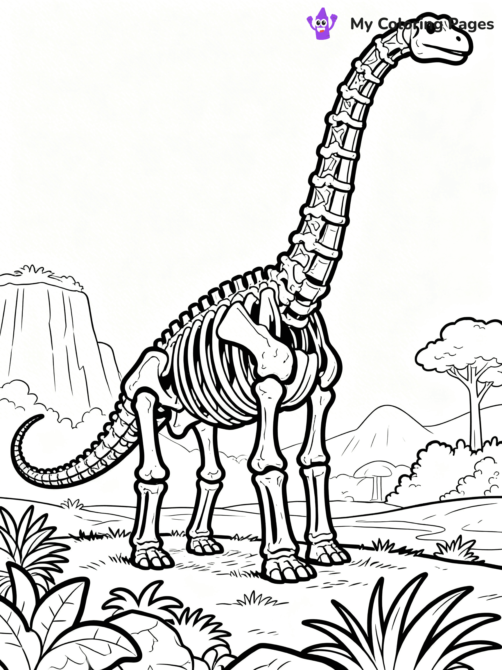 Fossil Coloring Pages - 7