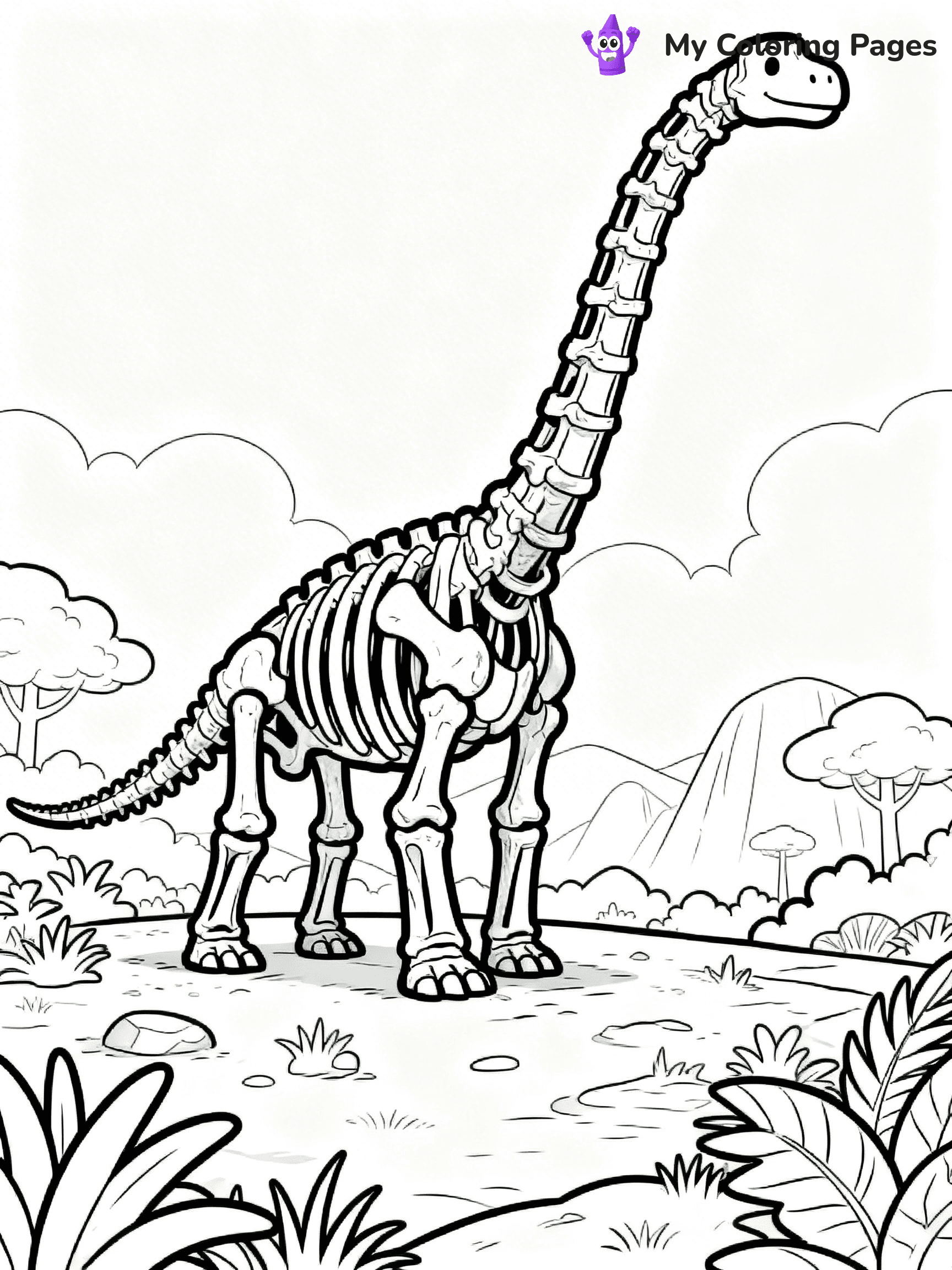 Fossil Coloring Pages - 5