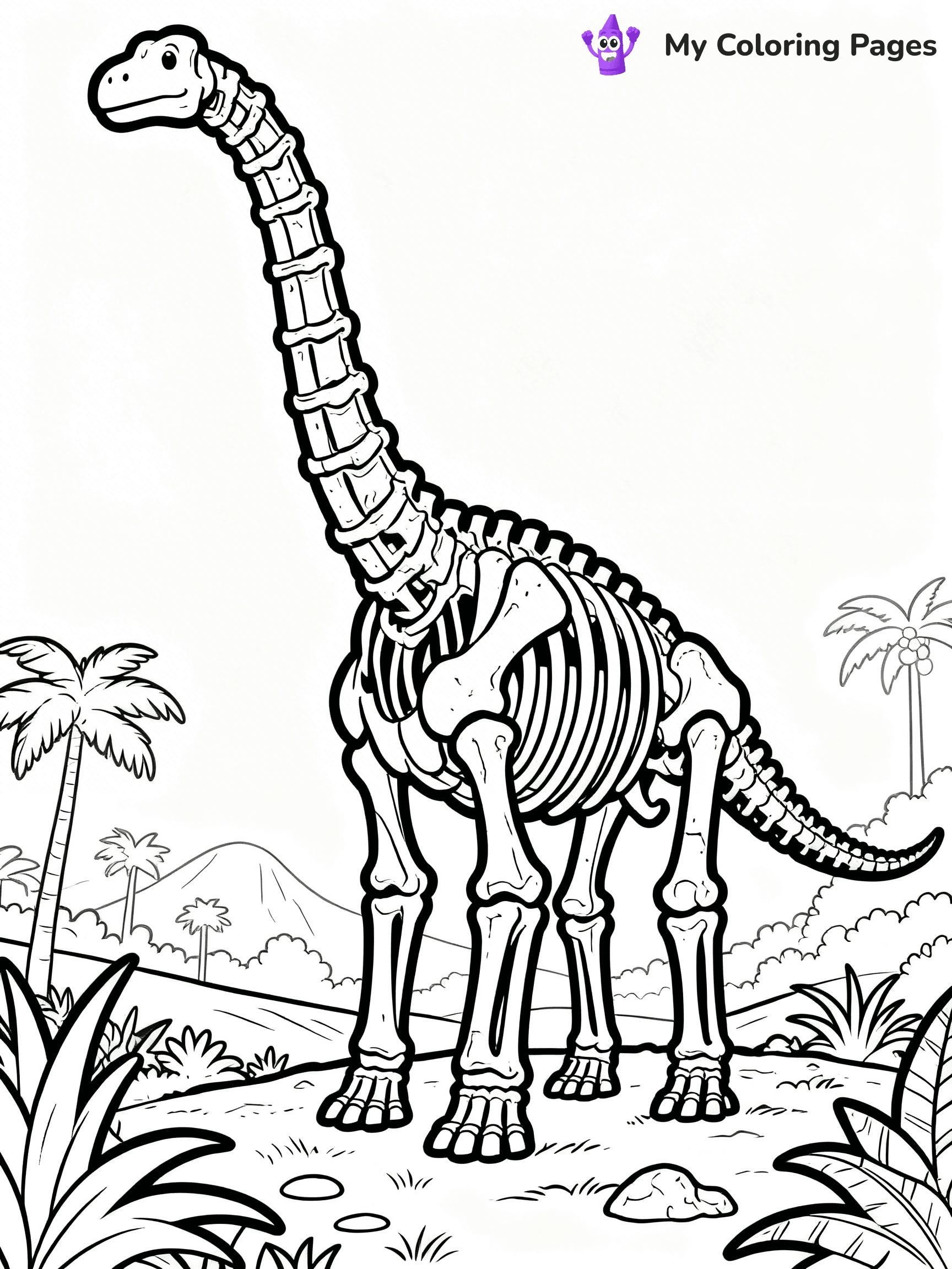 Fossil Coloring Pages - 4