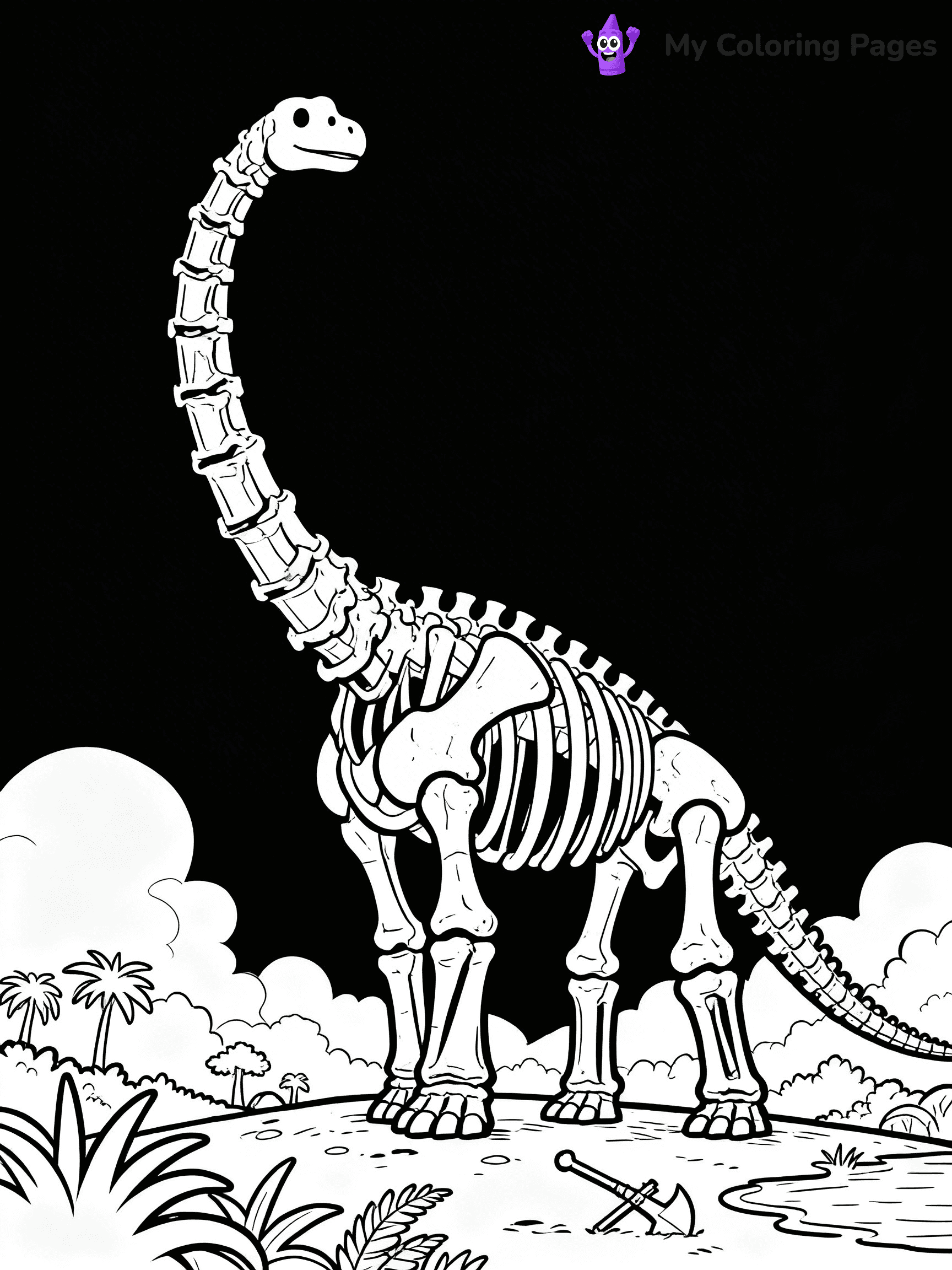 Fossil Coloring Pages - 3