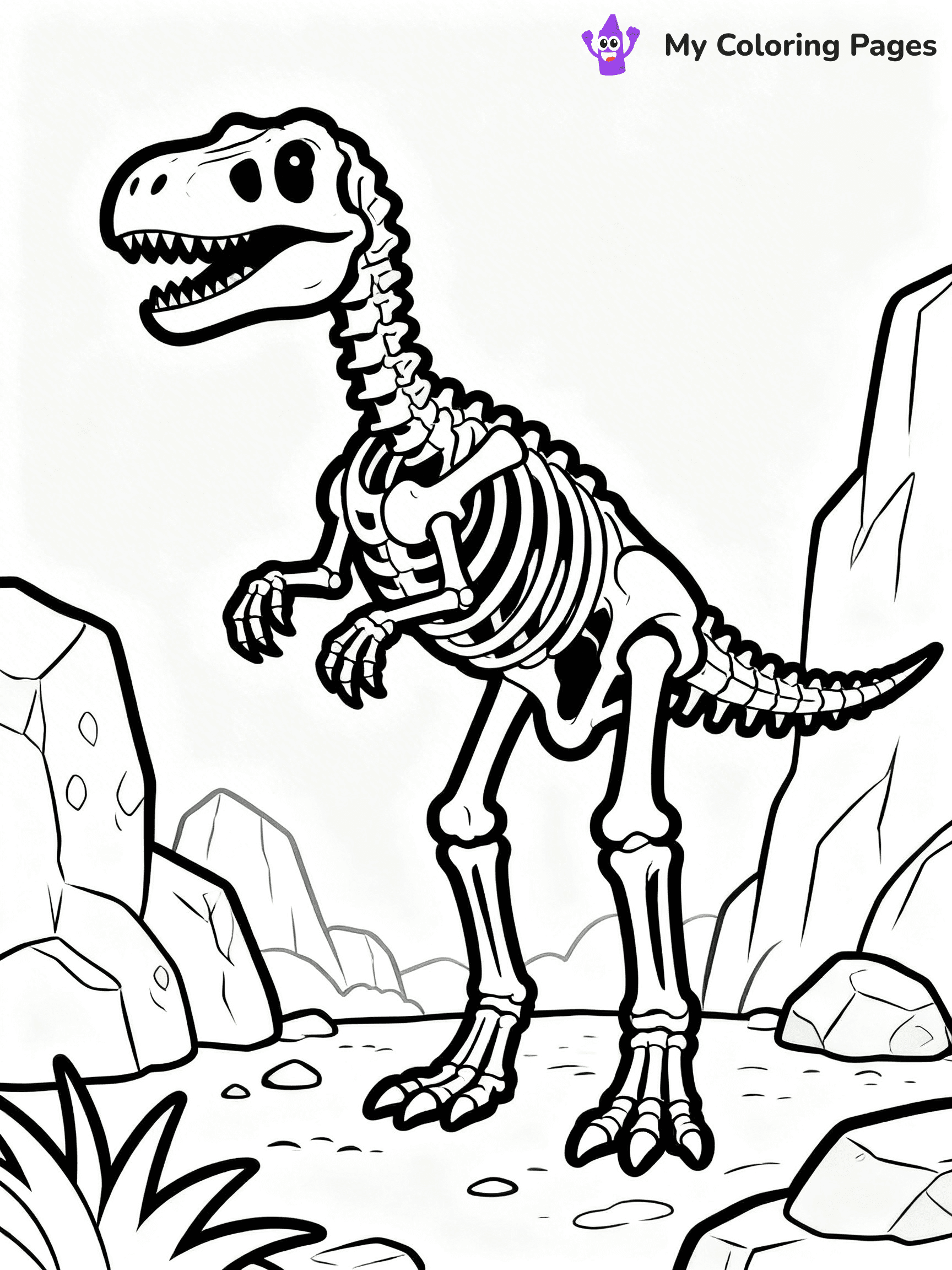 Fossil Coloring Pages - 15