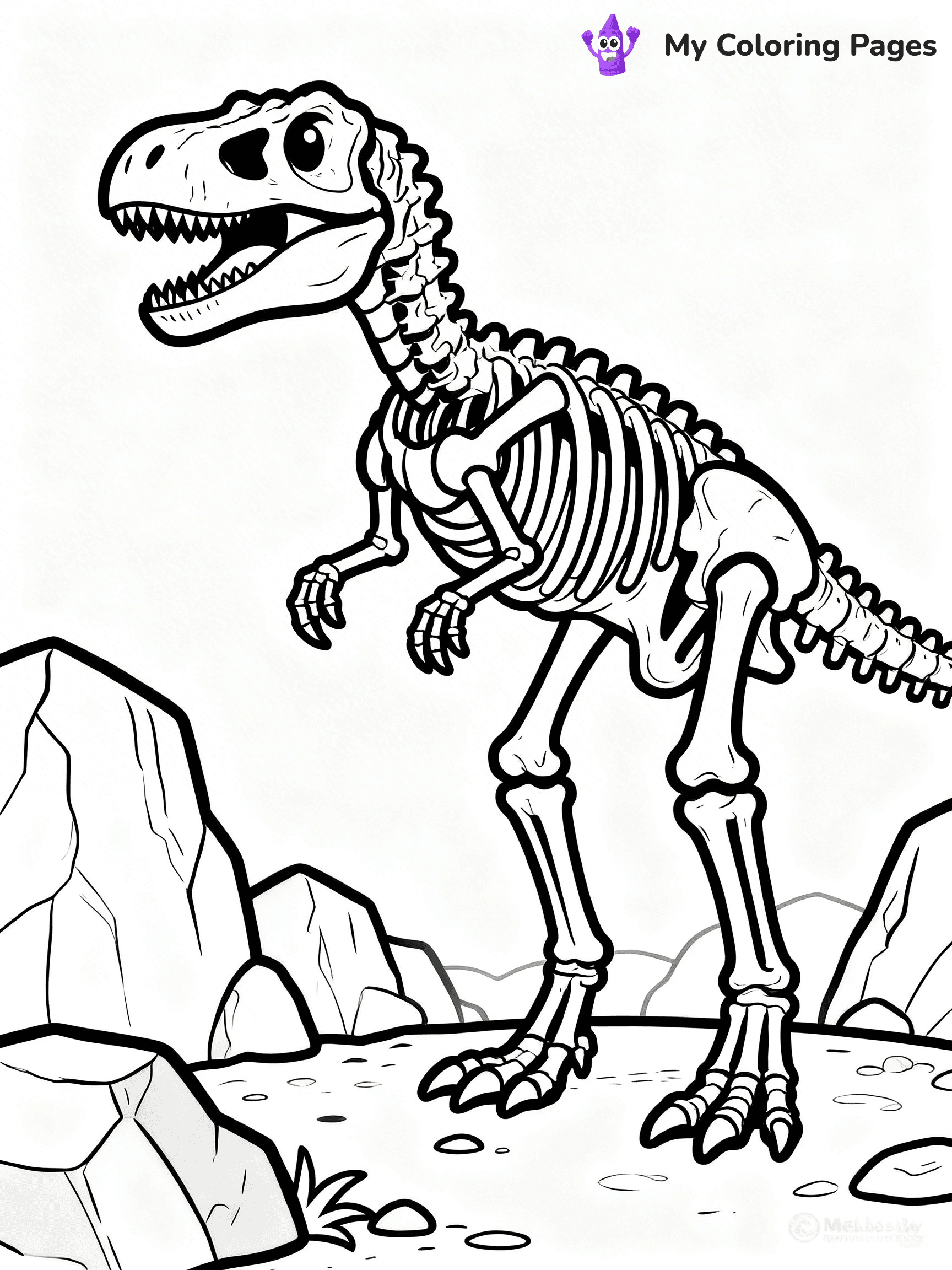 Fossil Coloring Pages - 13