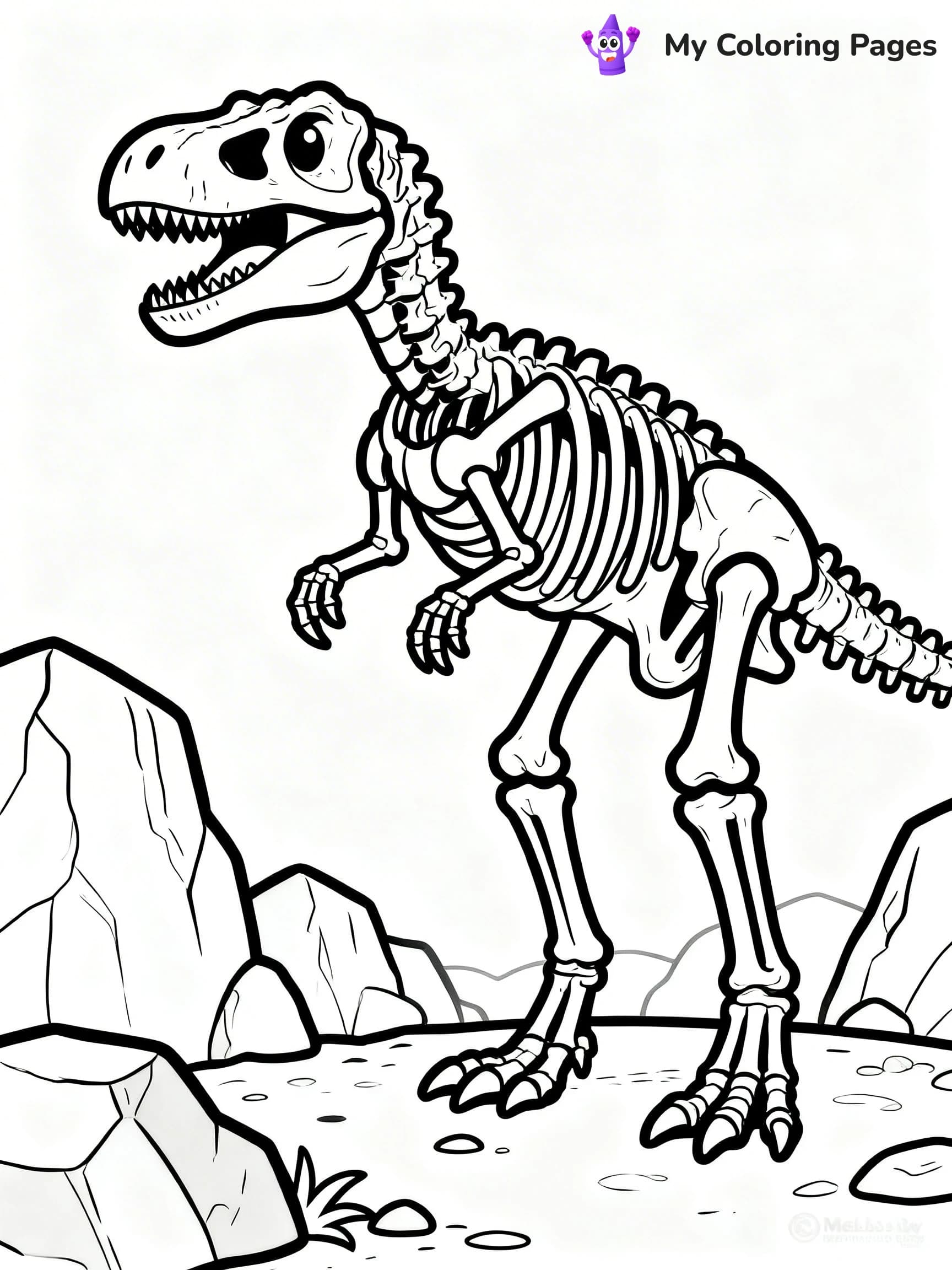 Fossil Coloring Pages - 13