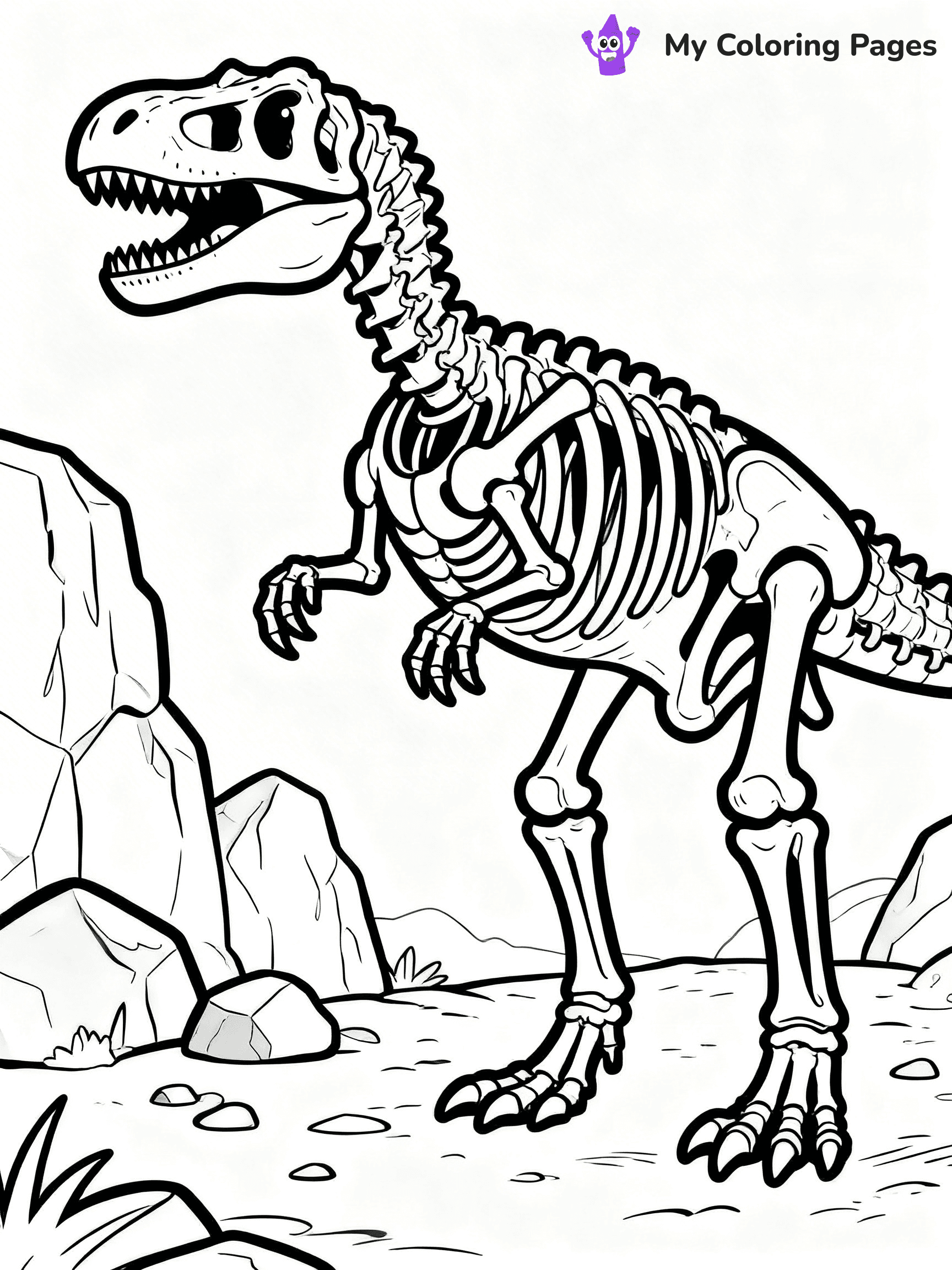 Fossil Coloring Pages - 12