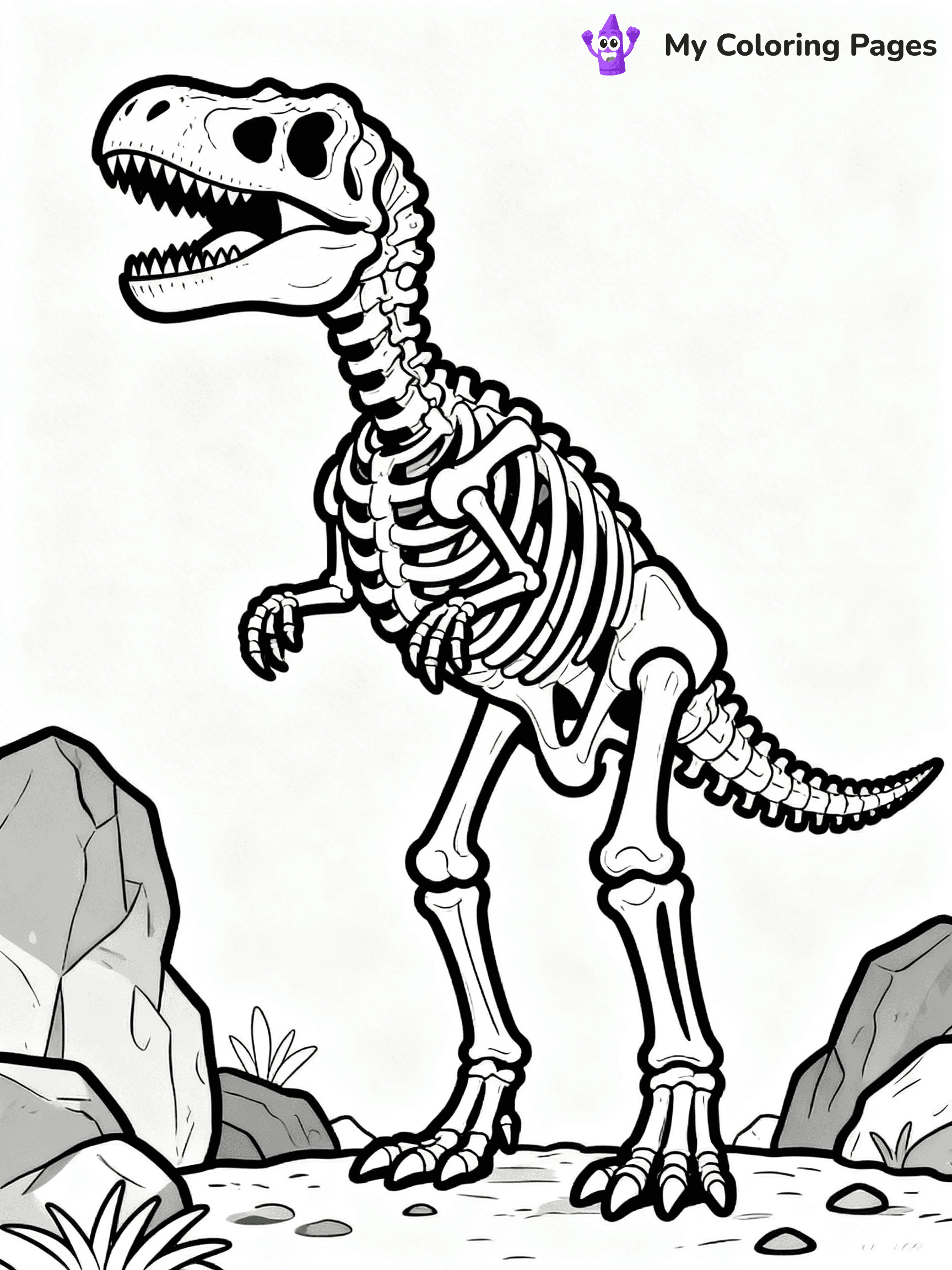 Fossil Coloring Pages - 10