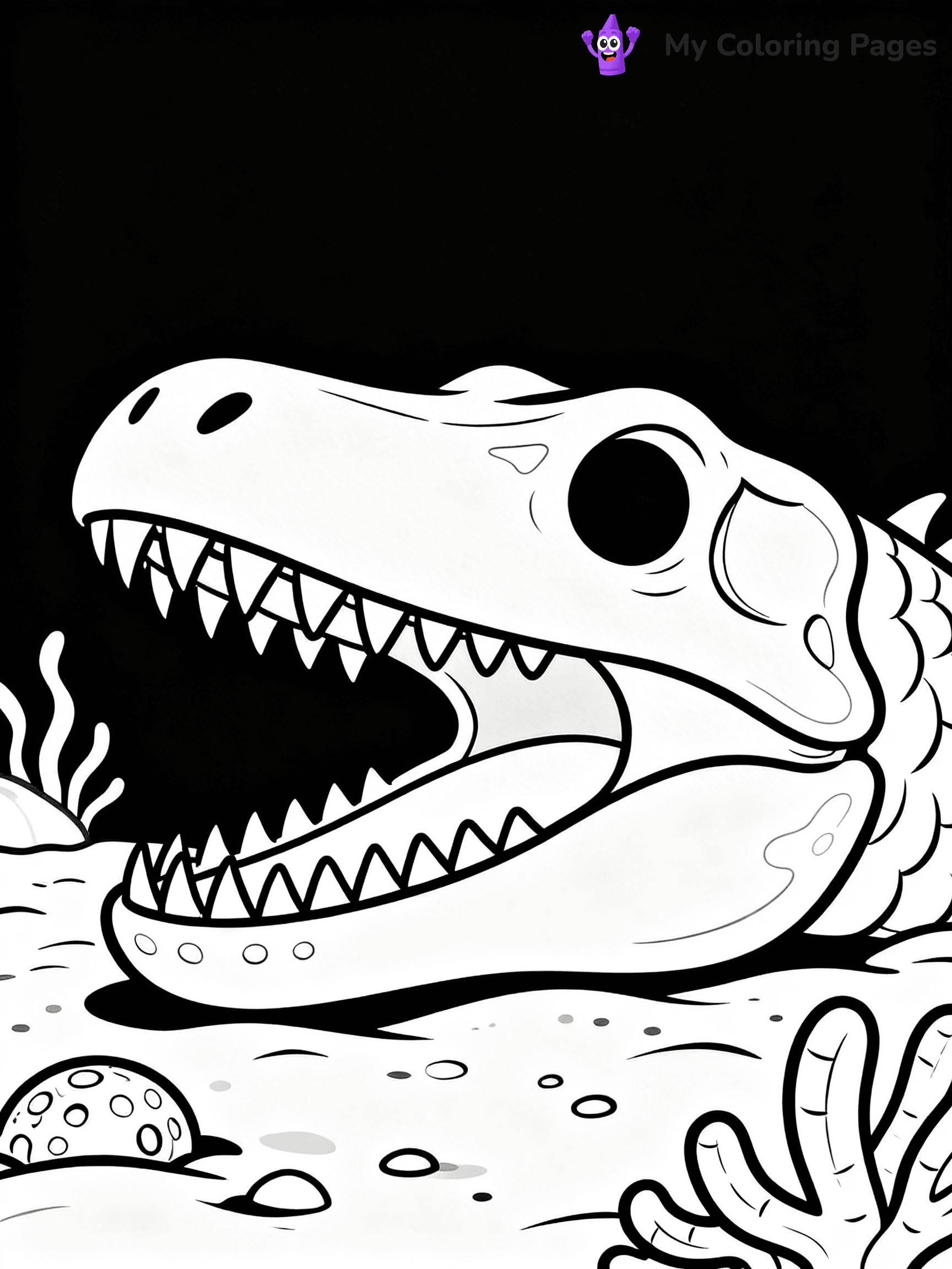 Fossil Coloring Pages - 9