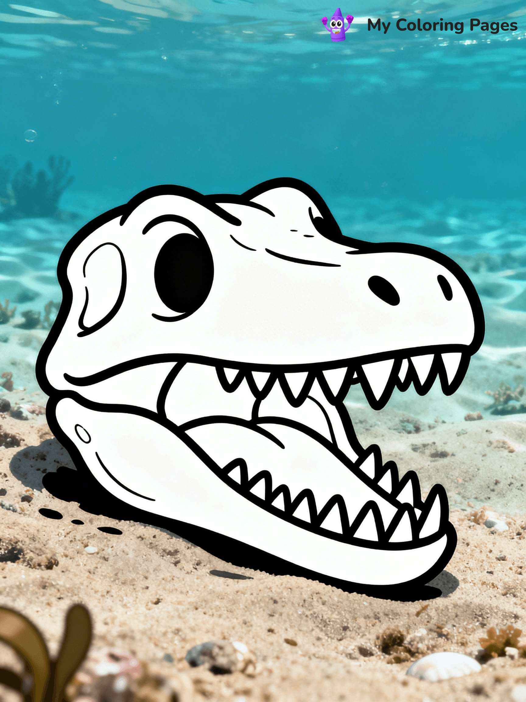 Fossil Coloring Pages - 8