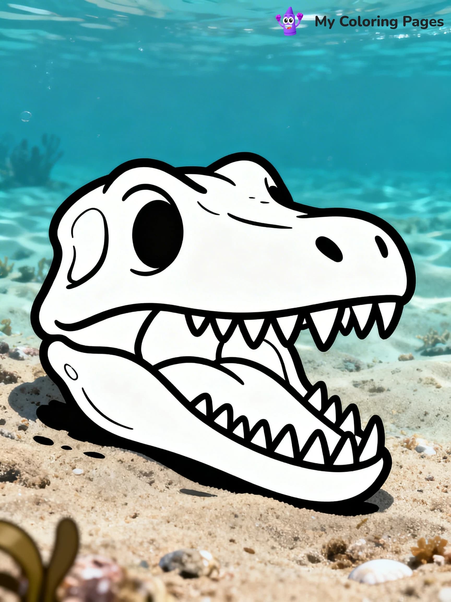 Fossil Coloring Pages - 8