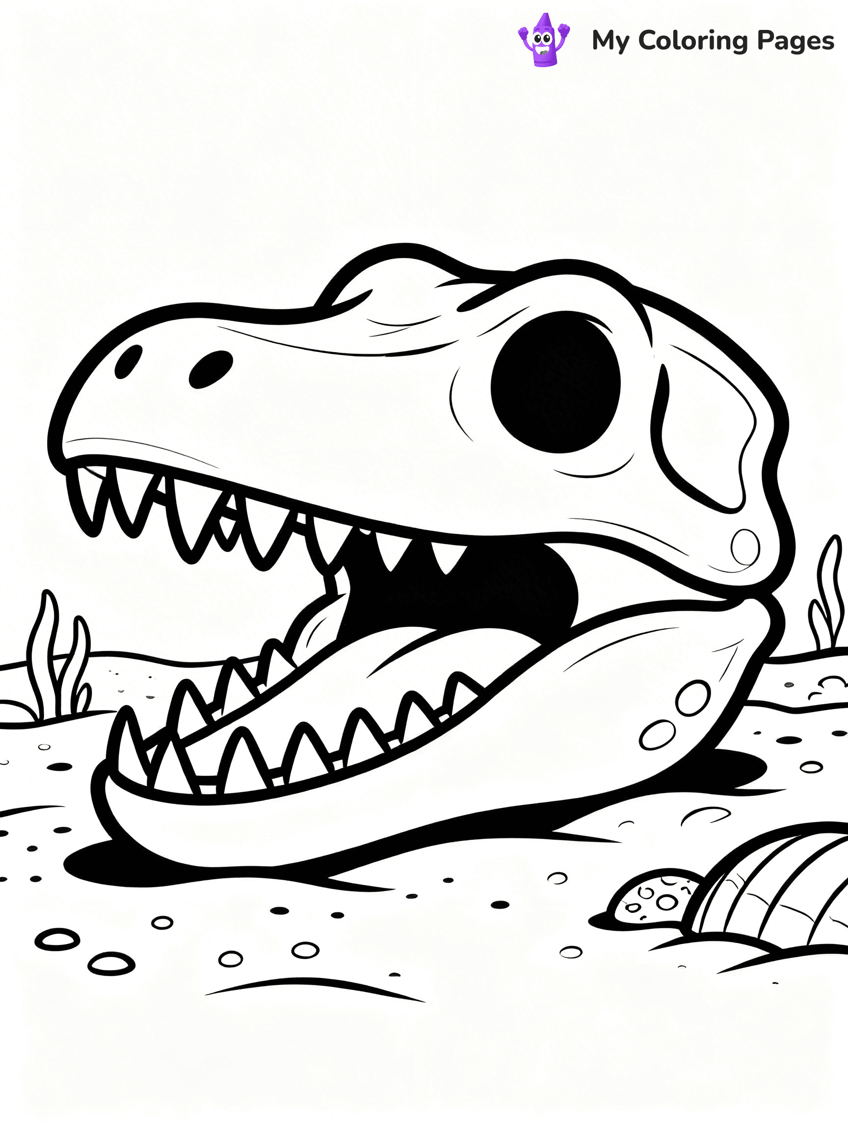 Fossil Coloring Pages - 7