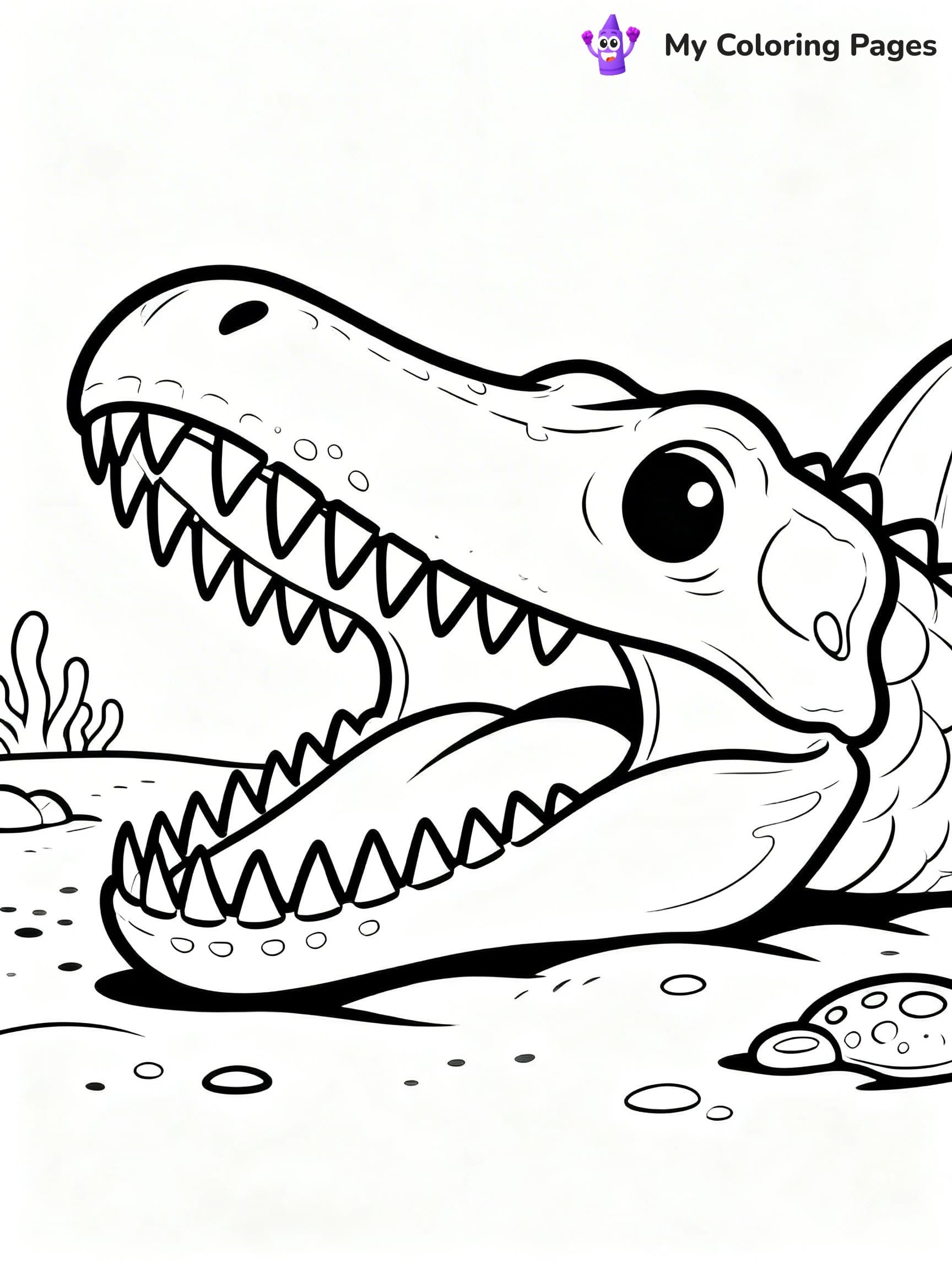 Fossil Coloring Pages - 6