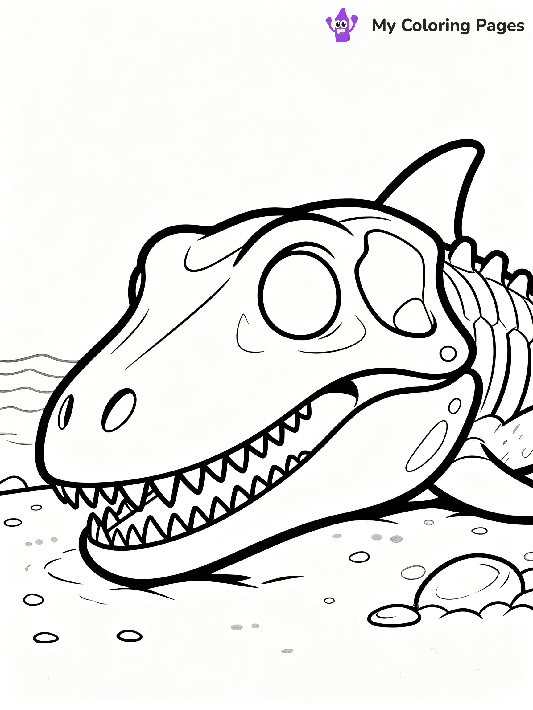 Fossil Coloring Pages - 5