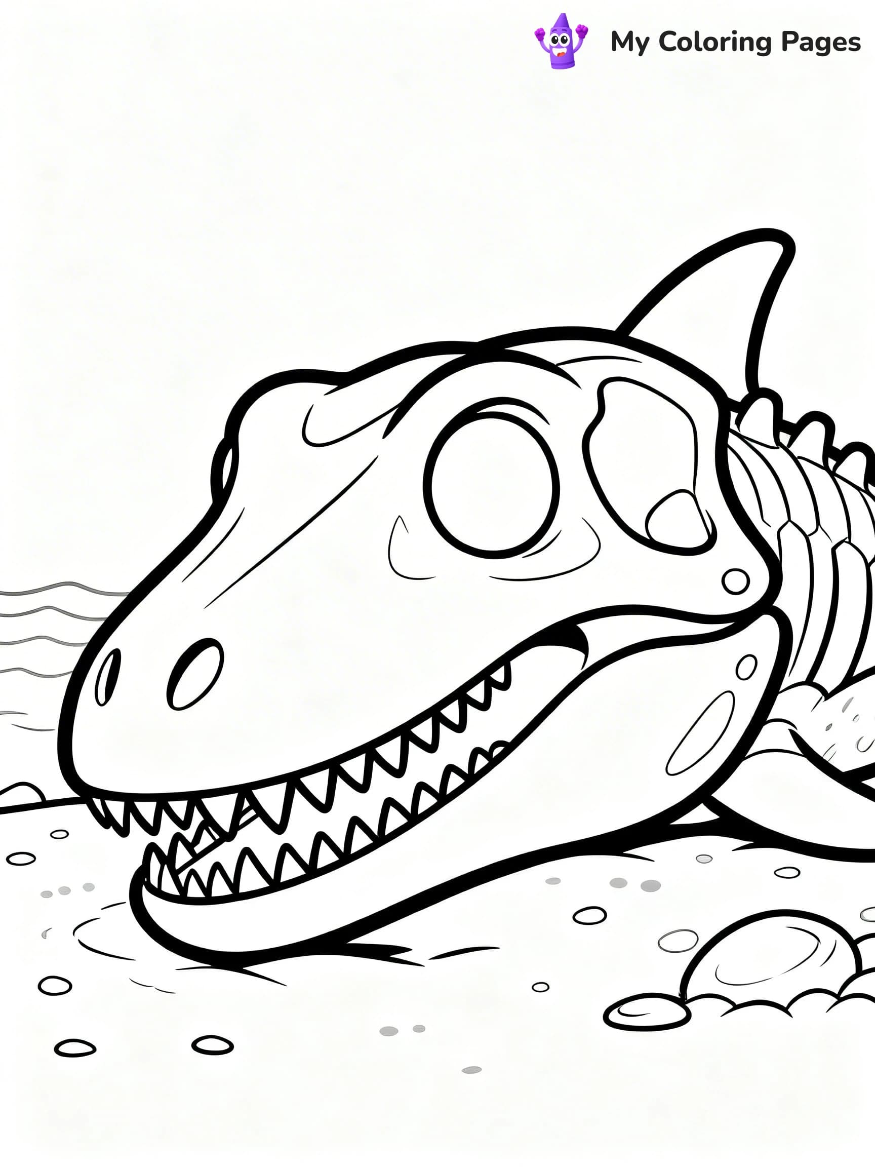 Fossil Coloring Pages - 5