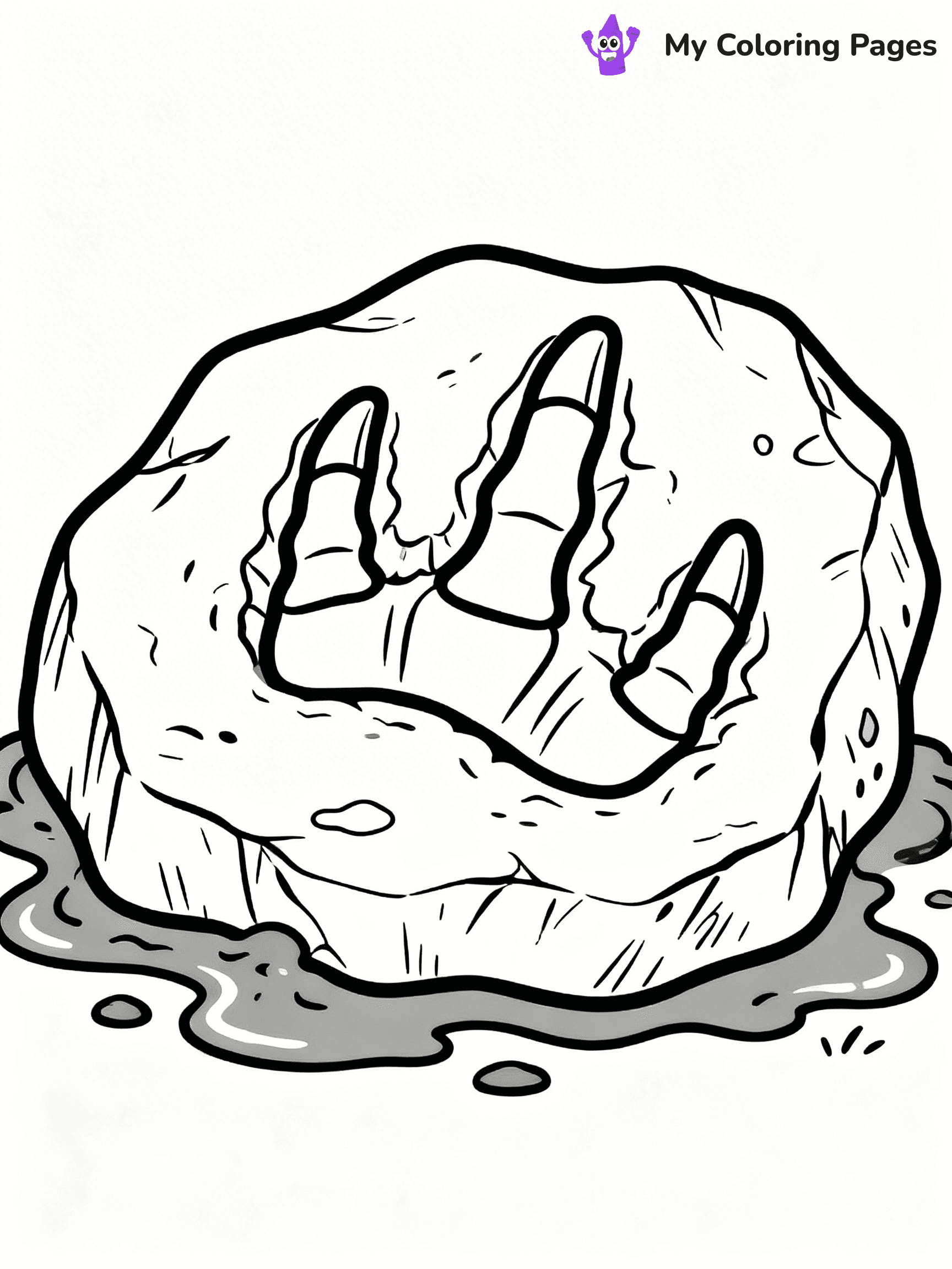 Fossil Coloring Pages - 3