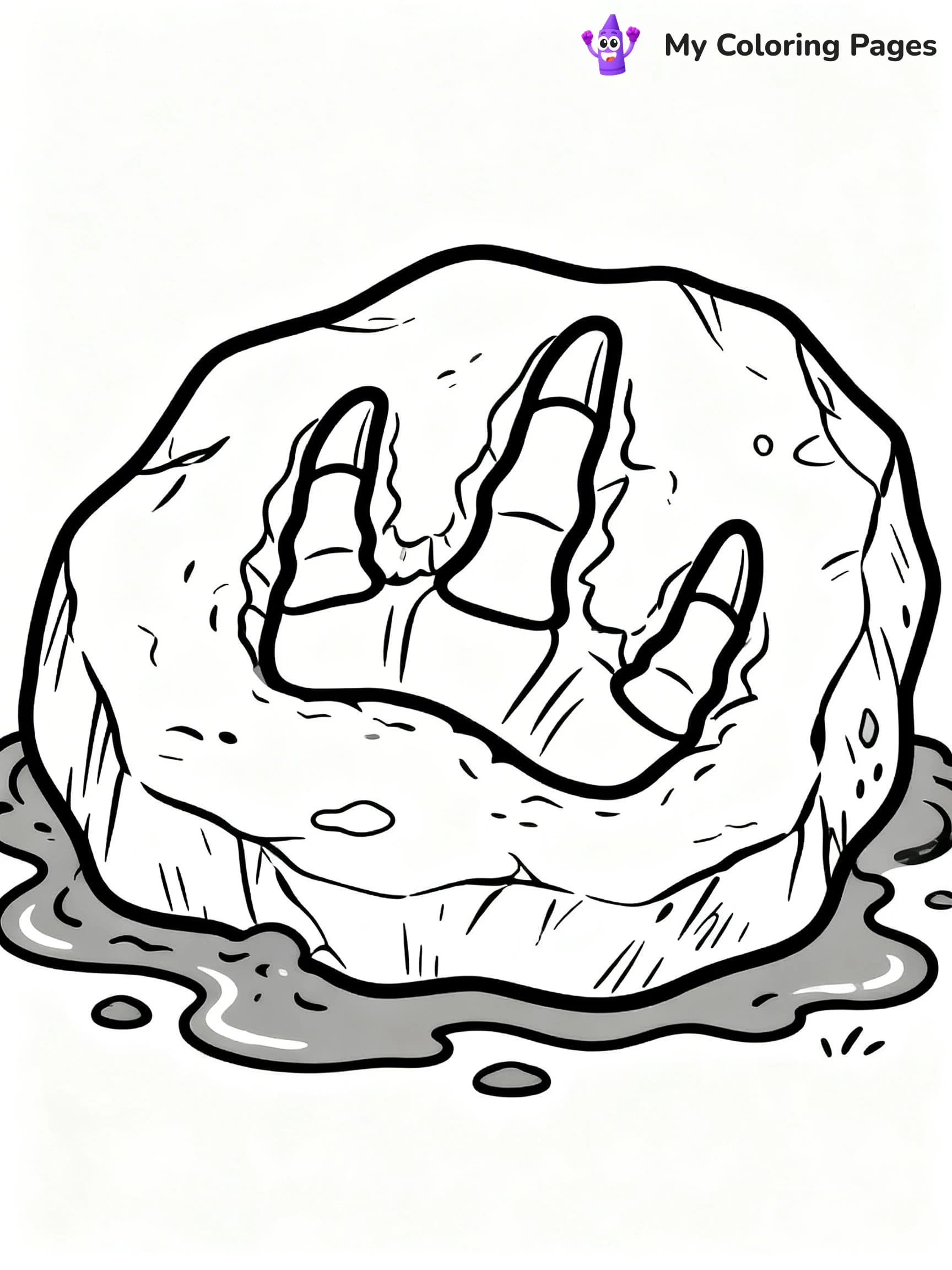 Fossil Coloring Pages - 3