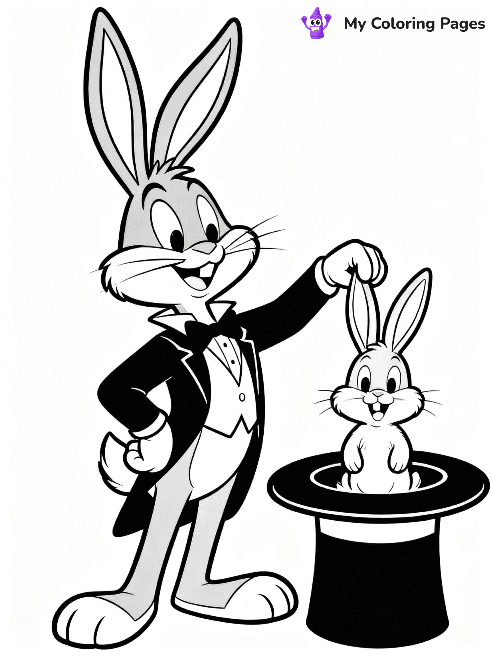 Bugs Bunny Coloring Pages - 3